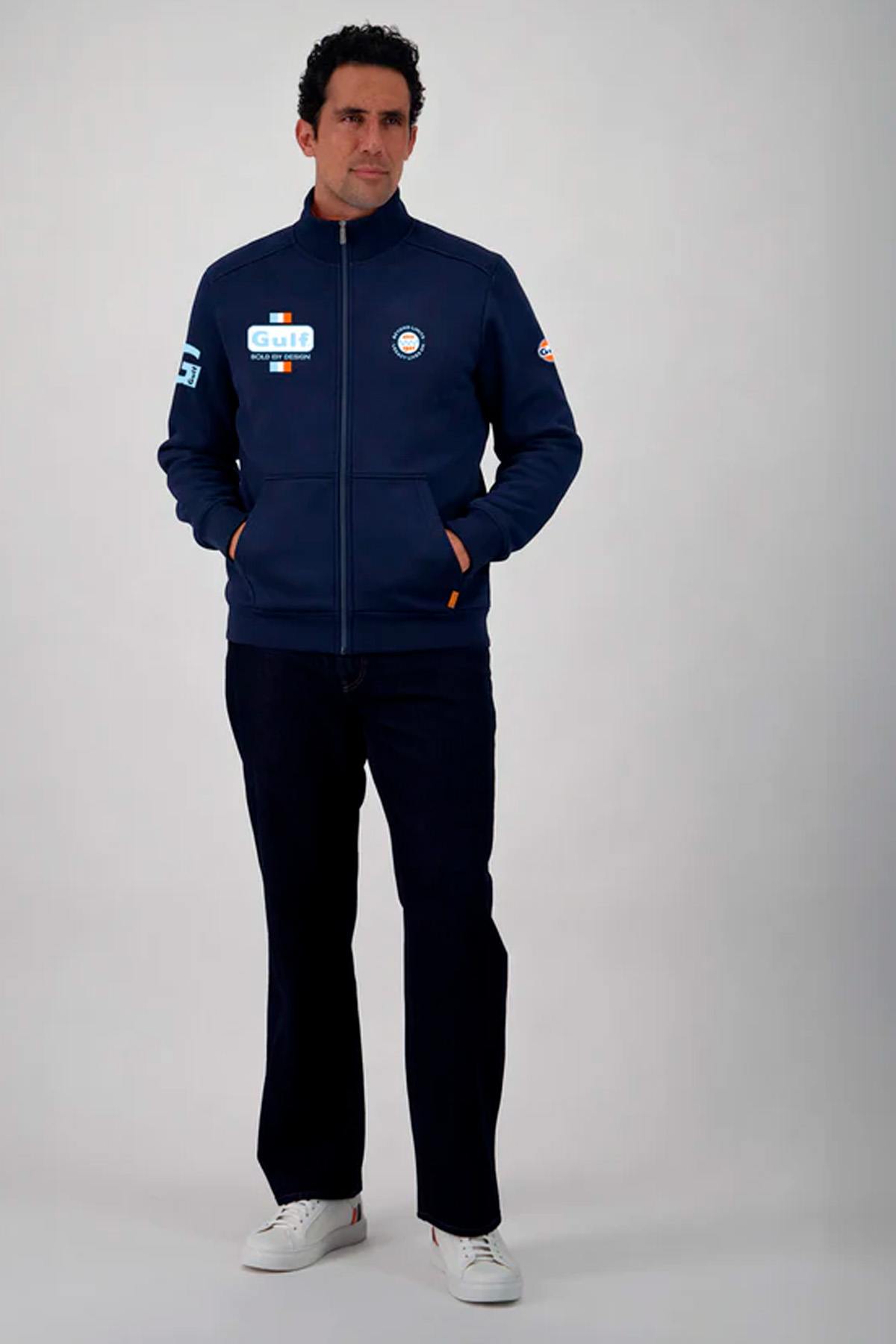 Jersey/sudadera Hombre Gulf SWEATSHIRT GULF SSM01-100 NAVY — vista 2