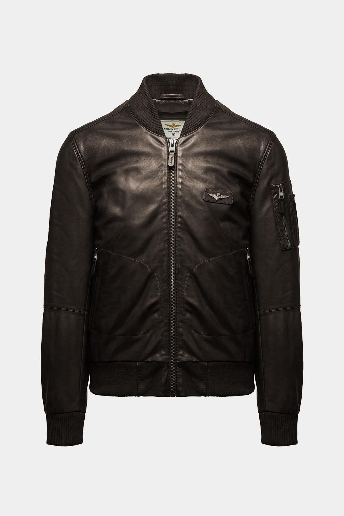 Herren Jacke Aeronautica Militare PN5053UPL00320 00083 MARRONE — Ansicht 7