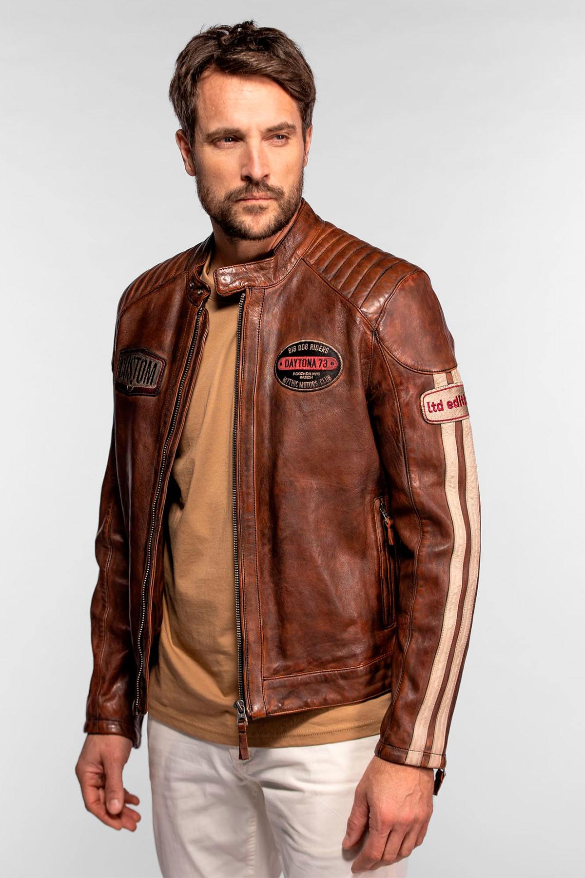 Chaqueta Hombre Daytona CORNING SHEEP VEG RO CRACKER RUST — vista 1