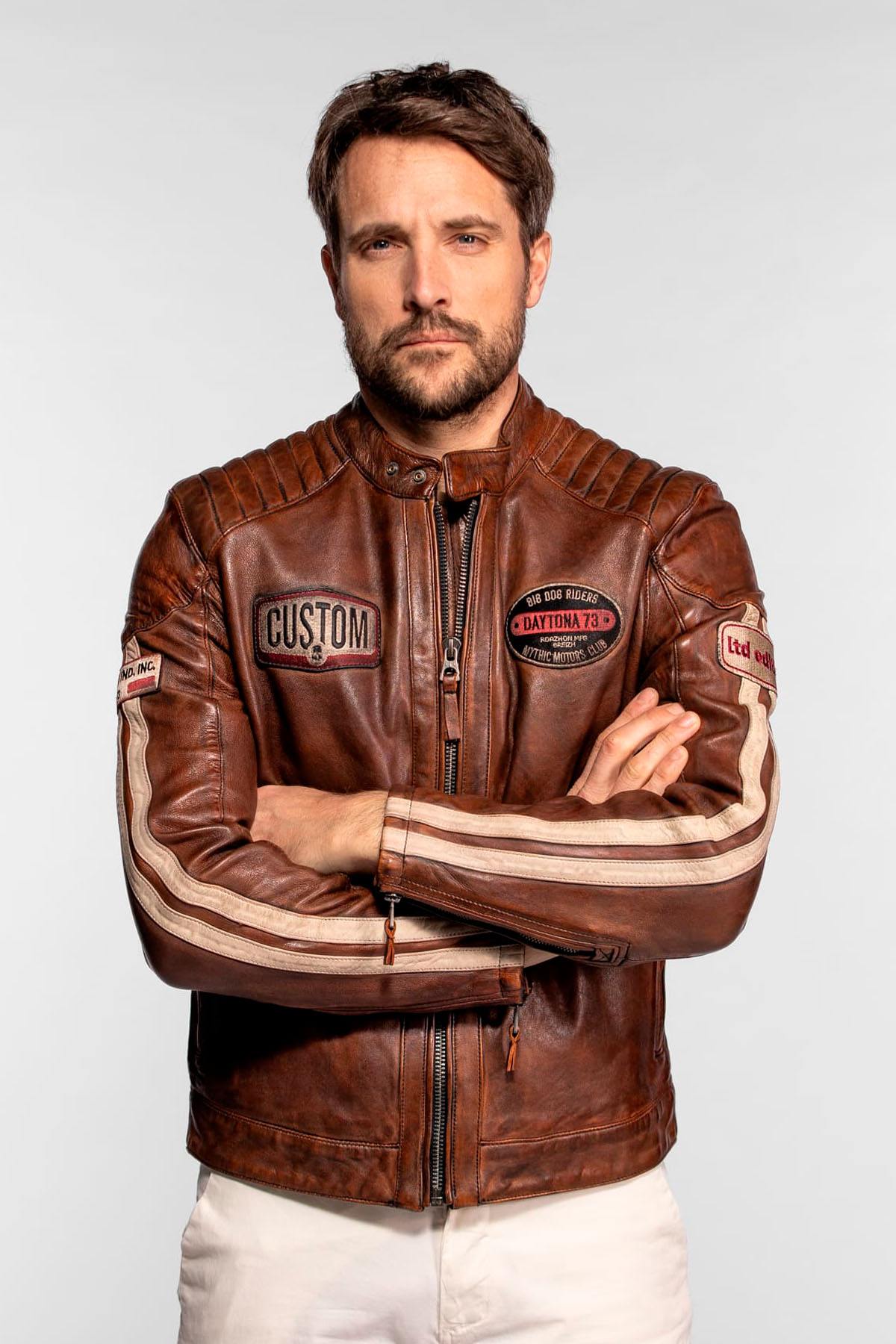 Chaqueta Hombre Daytona CORNING SHEEP VEG RO CRACKER RUST — vista 3