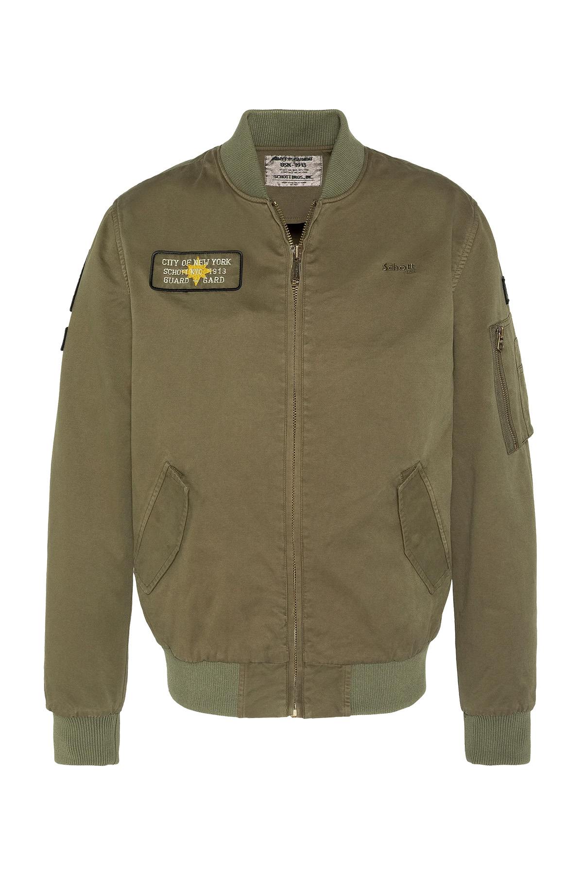 Herren Jacke Schott ARCATABD KAKI — Ansicht 1