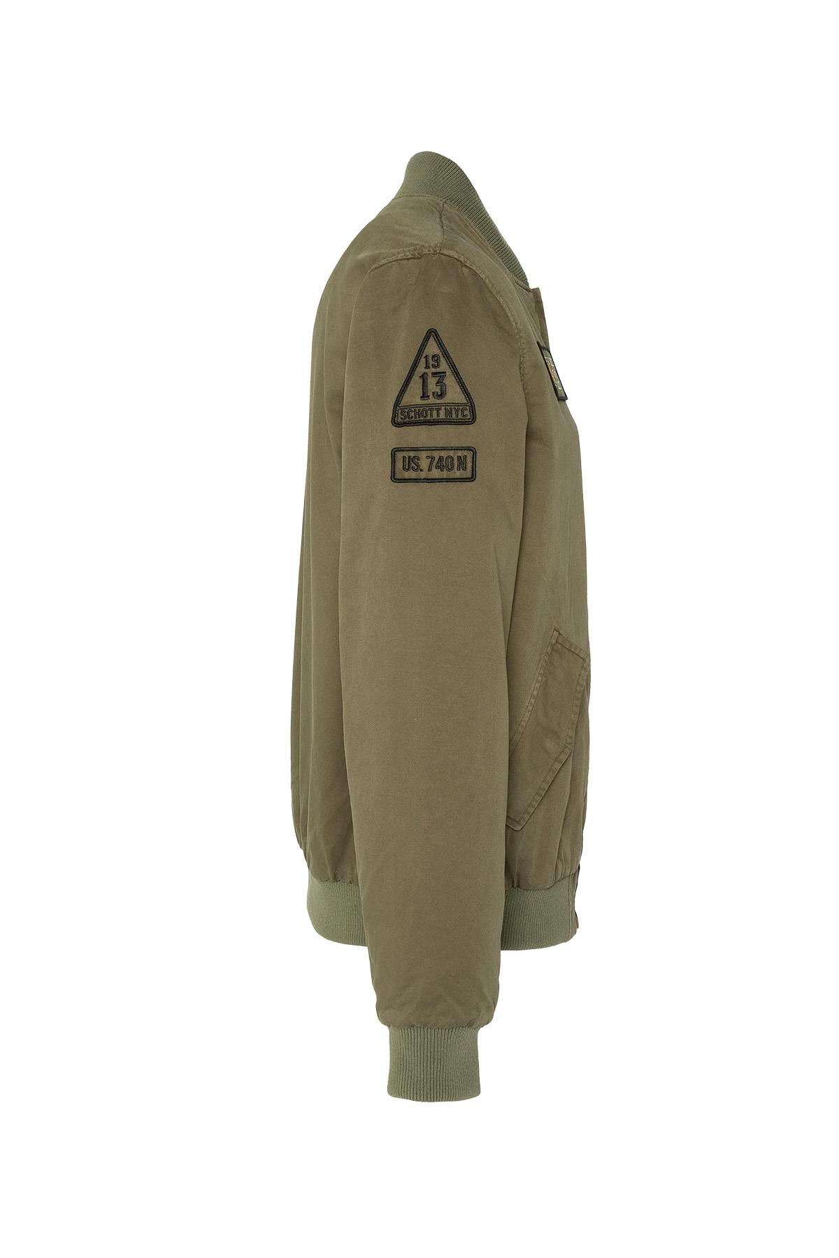 Herren Jacke Schott ARCATABD KAKI — Ansicht 4
