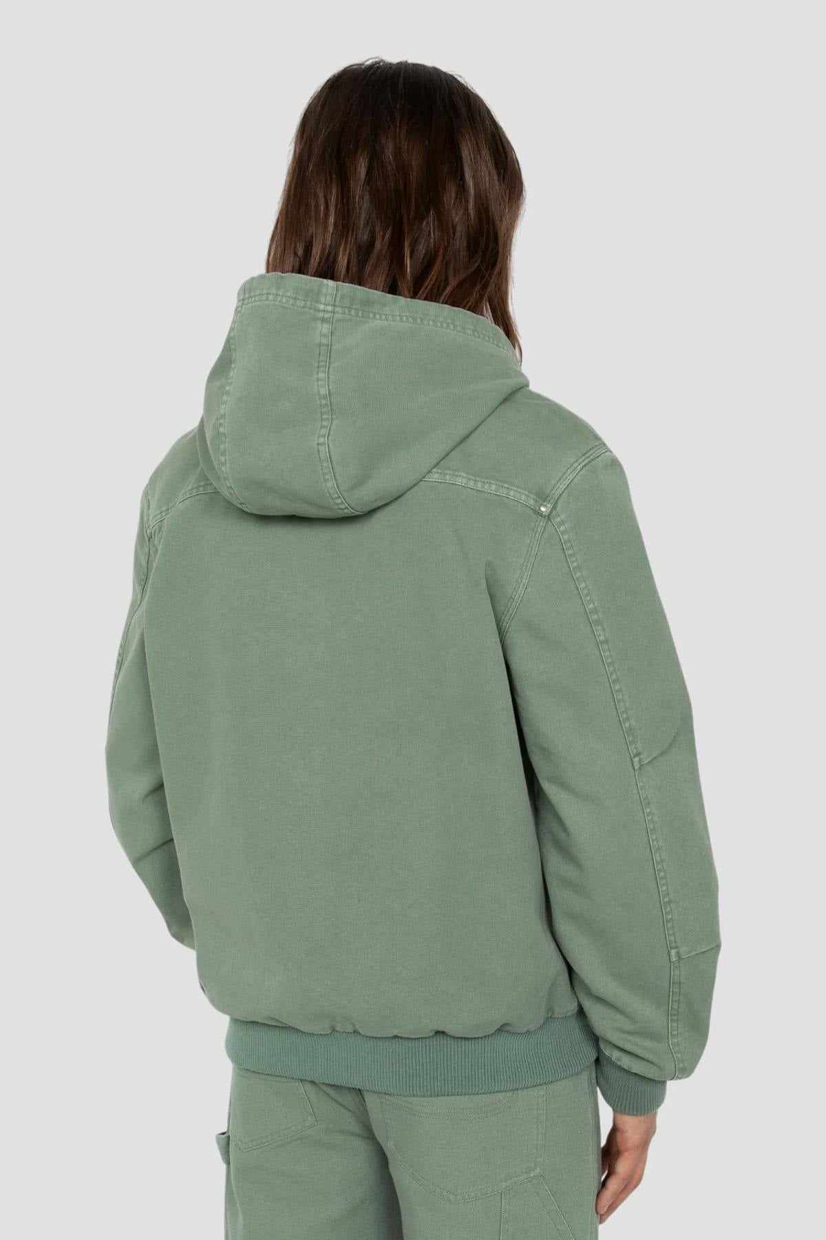 Herren Jacke Schott CADEN SMOKE GREEN — Ansicht 2