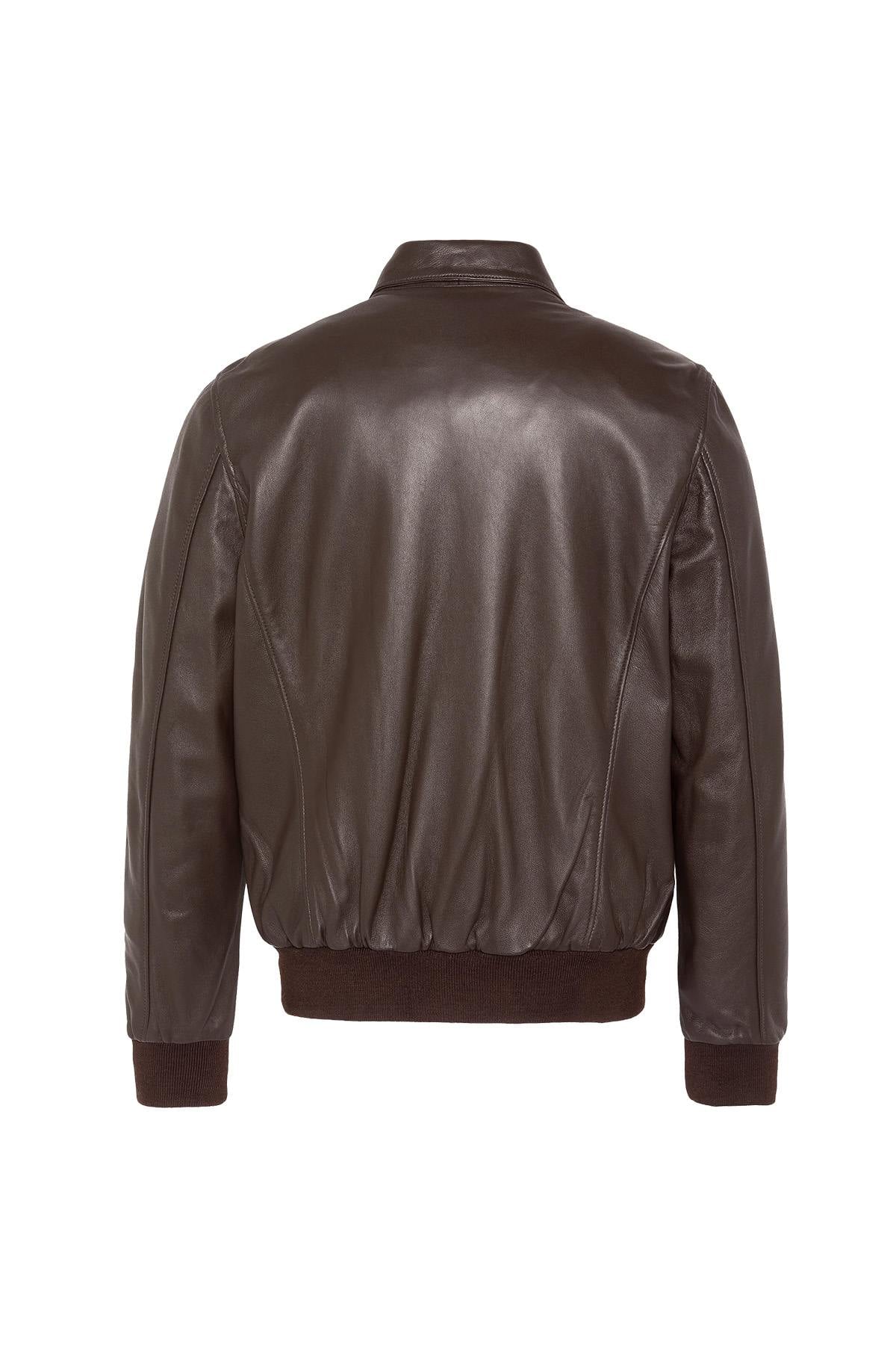 Herren Jacke Schott LCRAF BROWN — Ansicht 9