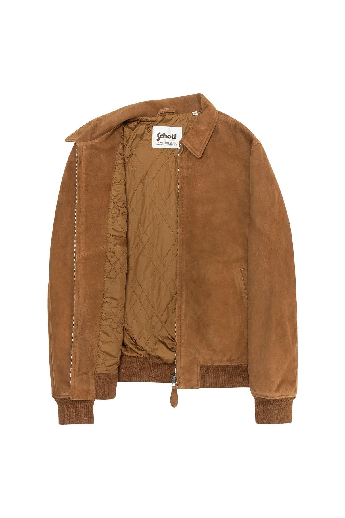 Herren Jacke Schott LCYALESS26 RUST — Ansicht 9