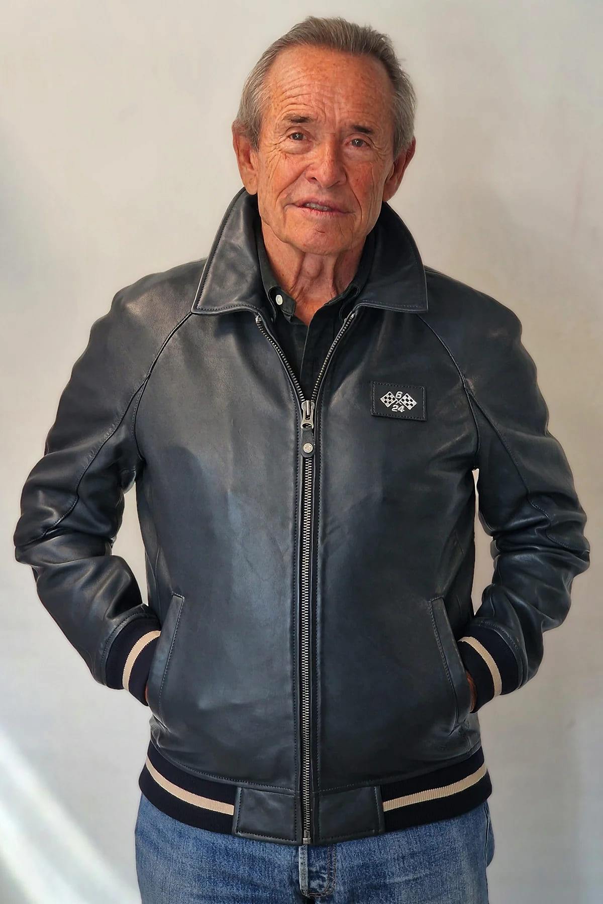 Herren Jacke Jacky Ickx JACKY 2 BLEU MARINE — Ansicht 1
