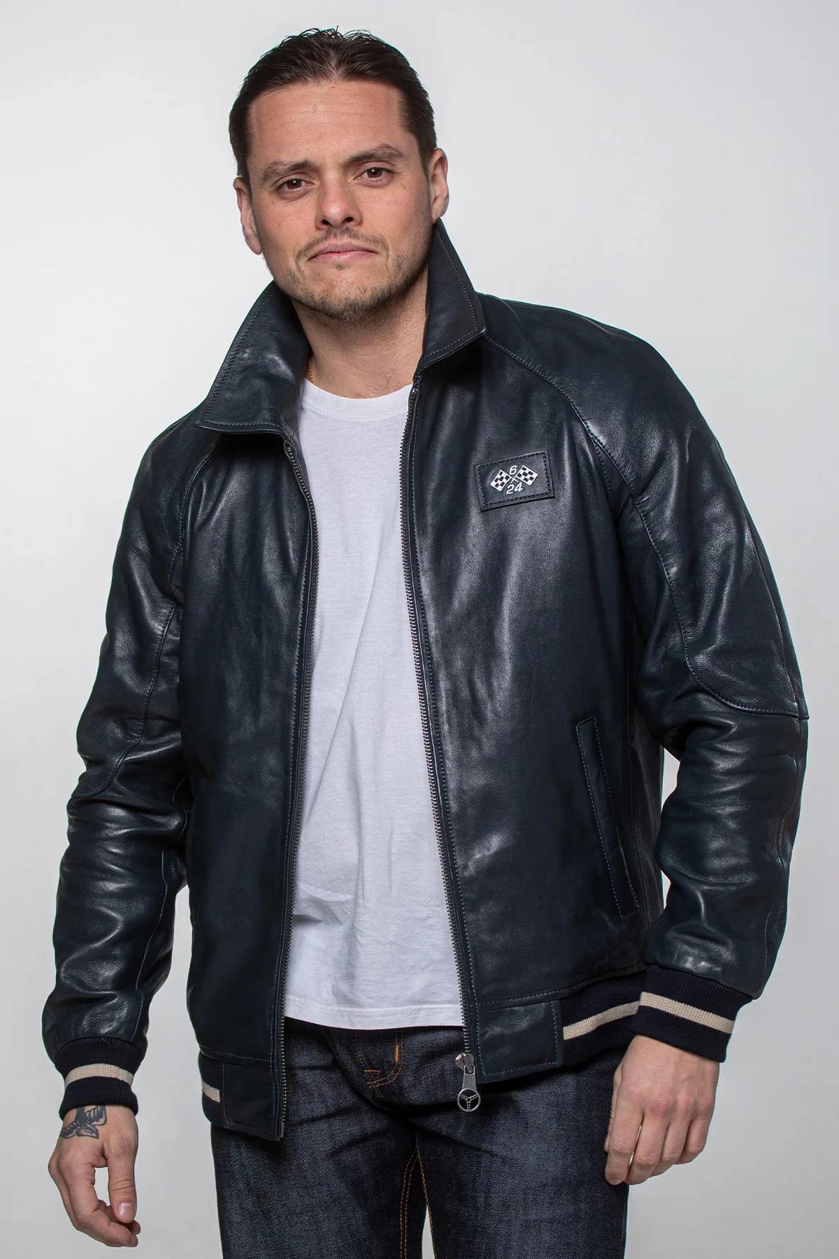 Herren Jacke Jacky Ickx JACKY 2 BLEU MARINE — Ansicht 2