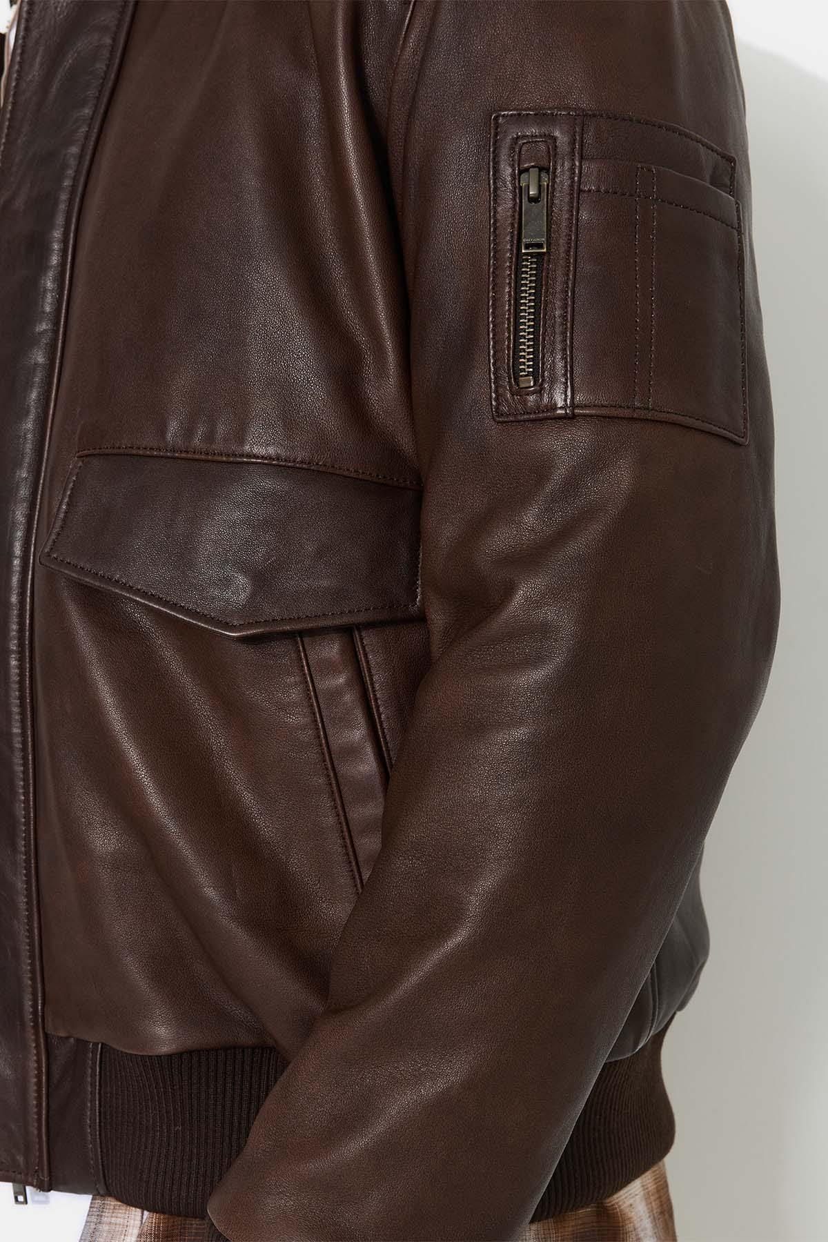 Chaqueta Hombre Chevignon DWIGHT MARRON FONCE — vista 6