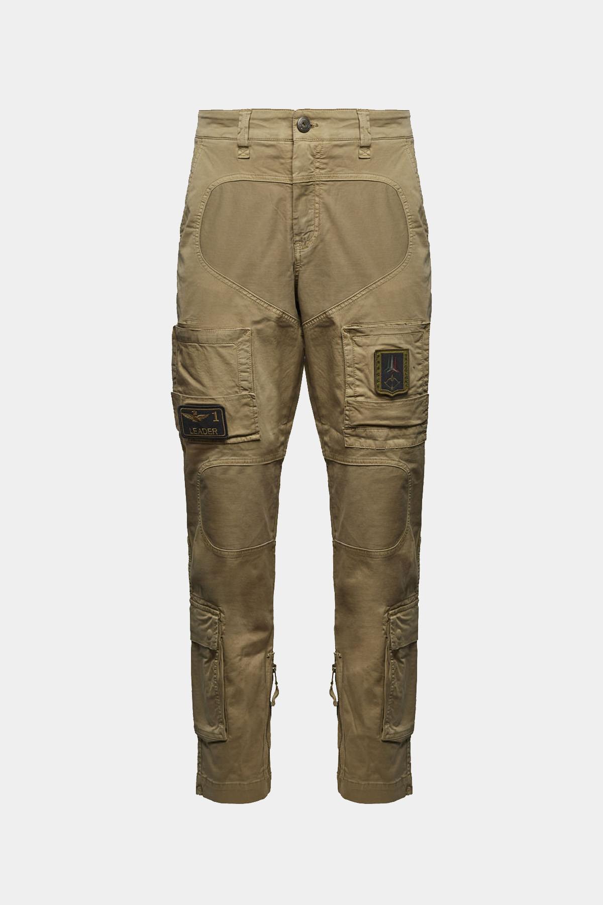 Pantaloni Uomo Aeronautica Militare PA1387CT1493 57625 SAVANNAH KHAKI — vista 1