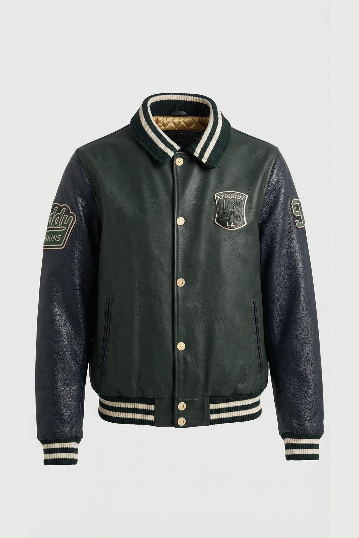 Chaqueta Hombre Redskins SKATEBOARD 2 COHIBA FOREST GREEN — vista 2