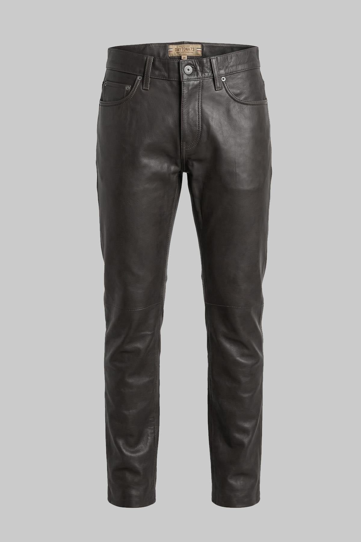 Pantalon Hombre Daytona BOOLING PANT COW R/MILLED BROWN — vista 1