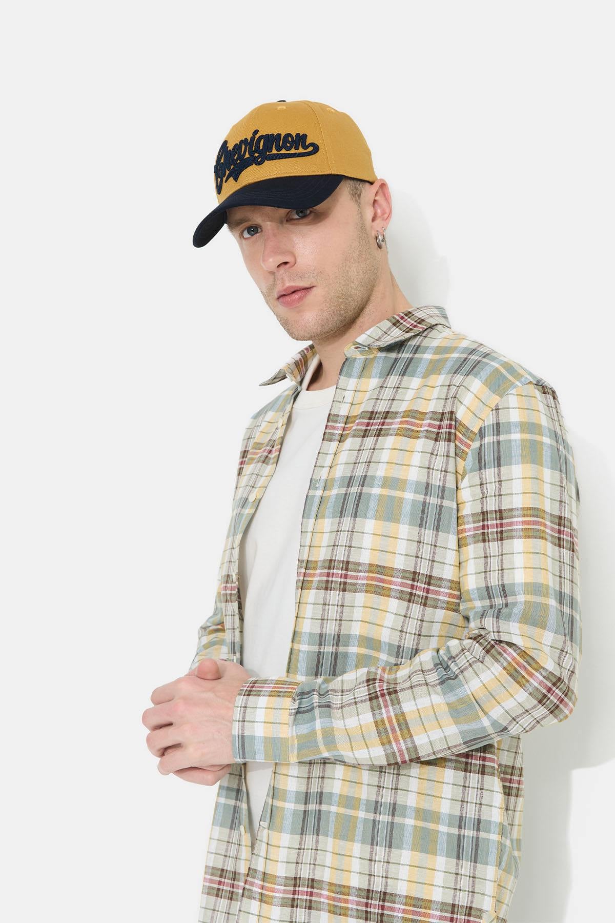 Herren Kappe Chevignon DANKEES OCRE — Ansicht 5