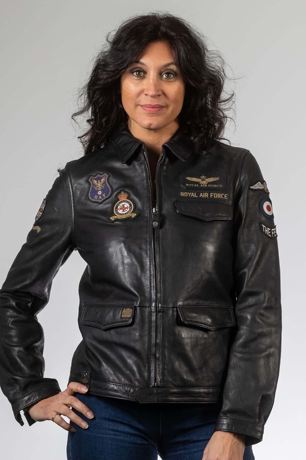Damen Jacke Royal Air Force BEECKMAN NOIR — Ansicht 1