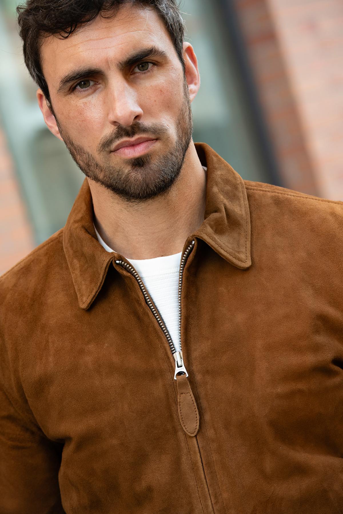 Herren Jacke Schott LCYALESS26 RUST — Ansicht 4