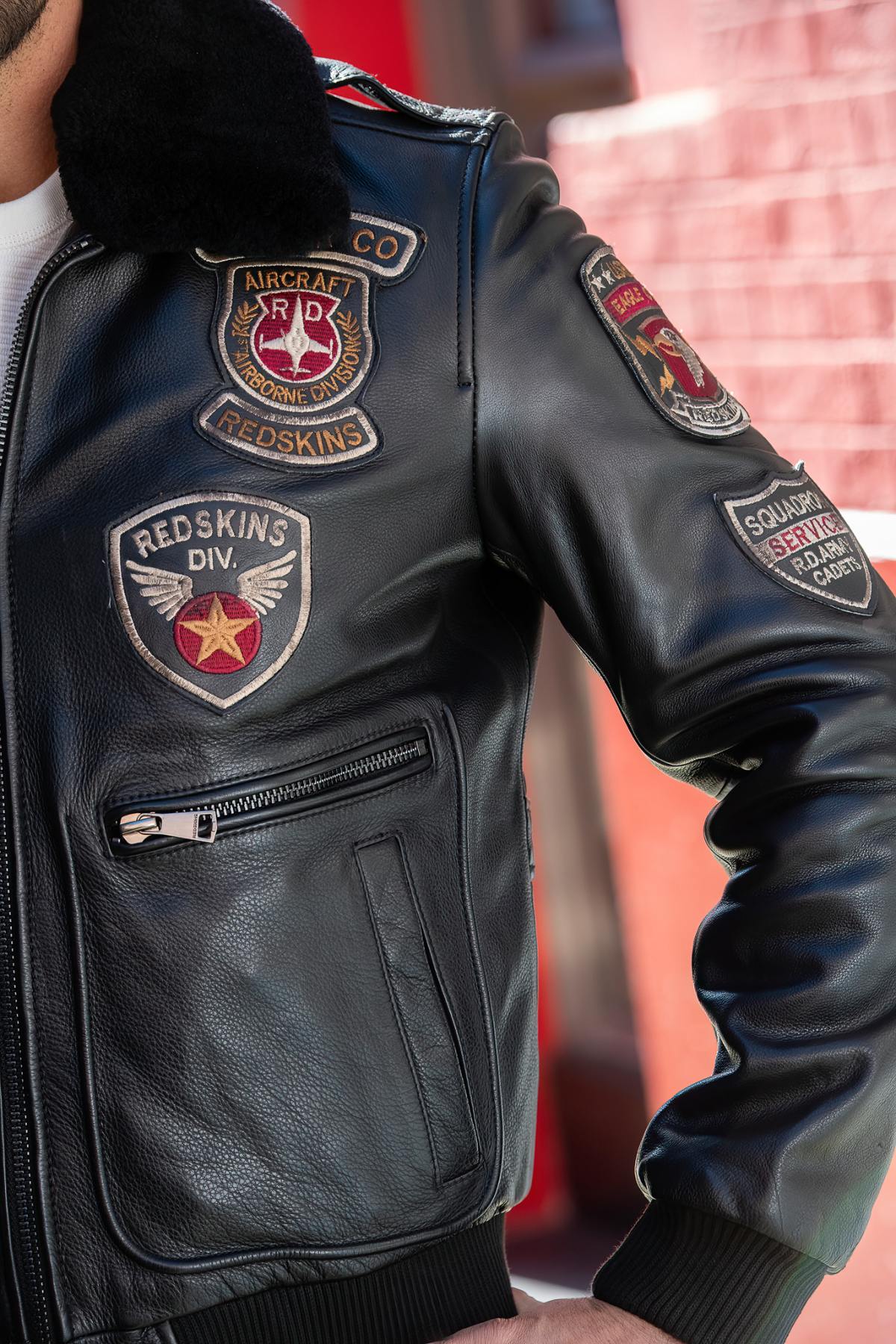 Blouson Homme Redskins AVIA ARGUS BLACK — vue 2