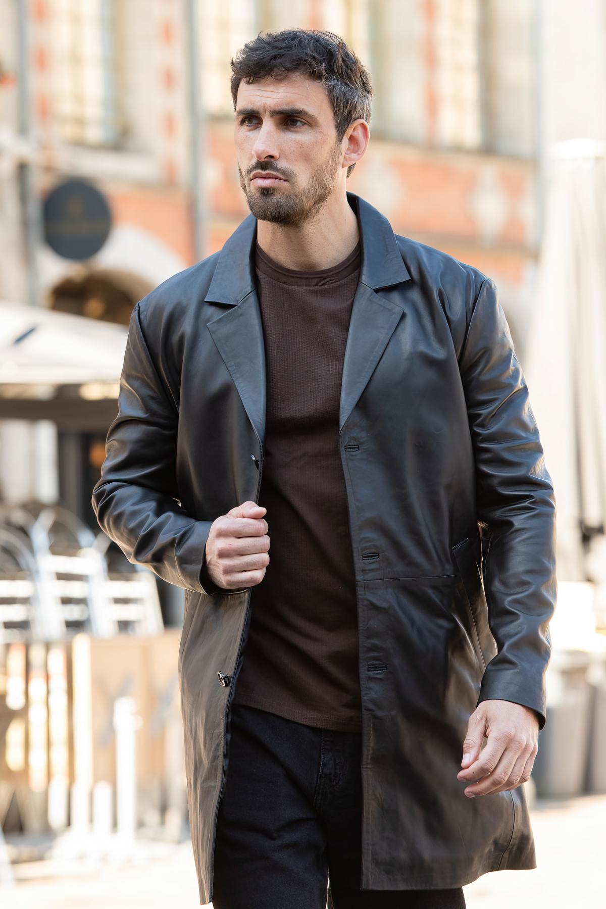Giacche Uomo Cityzen JORDAN NOIR — vista 1