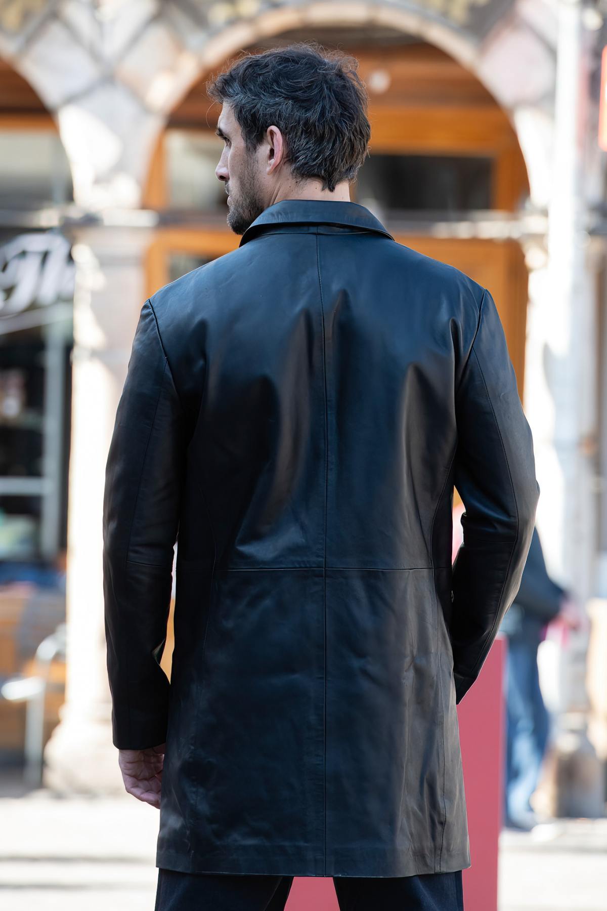 Giacche Uomo Cityzen JORDAN NOIR — vista 2