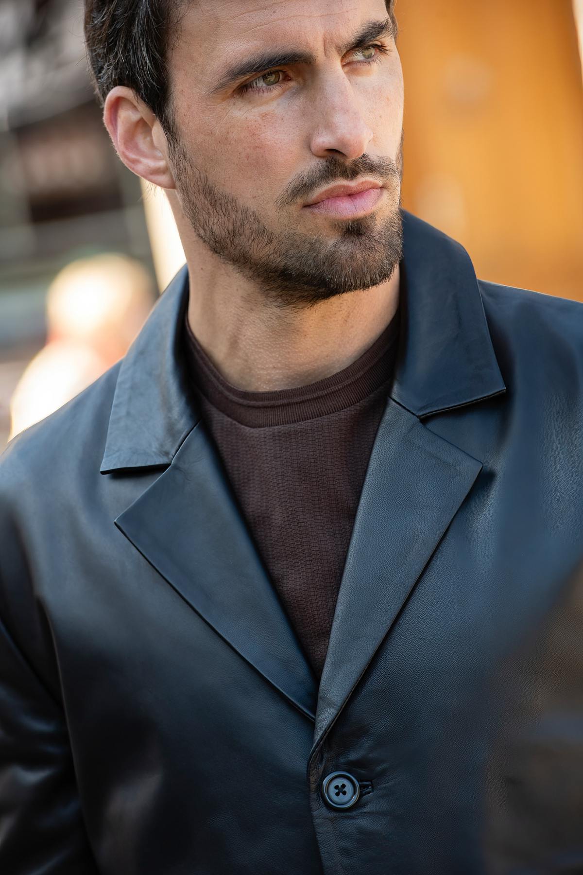 Giacche Uomo Cityzen JORDAN NOIR — vista 4