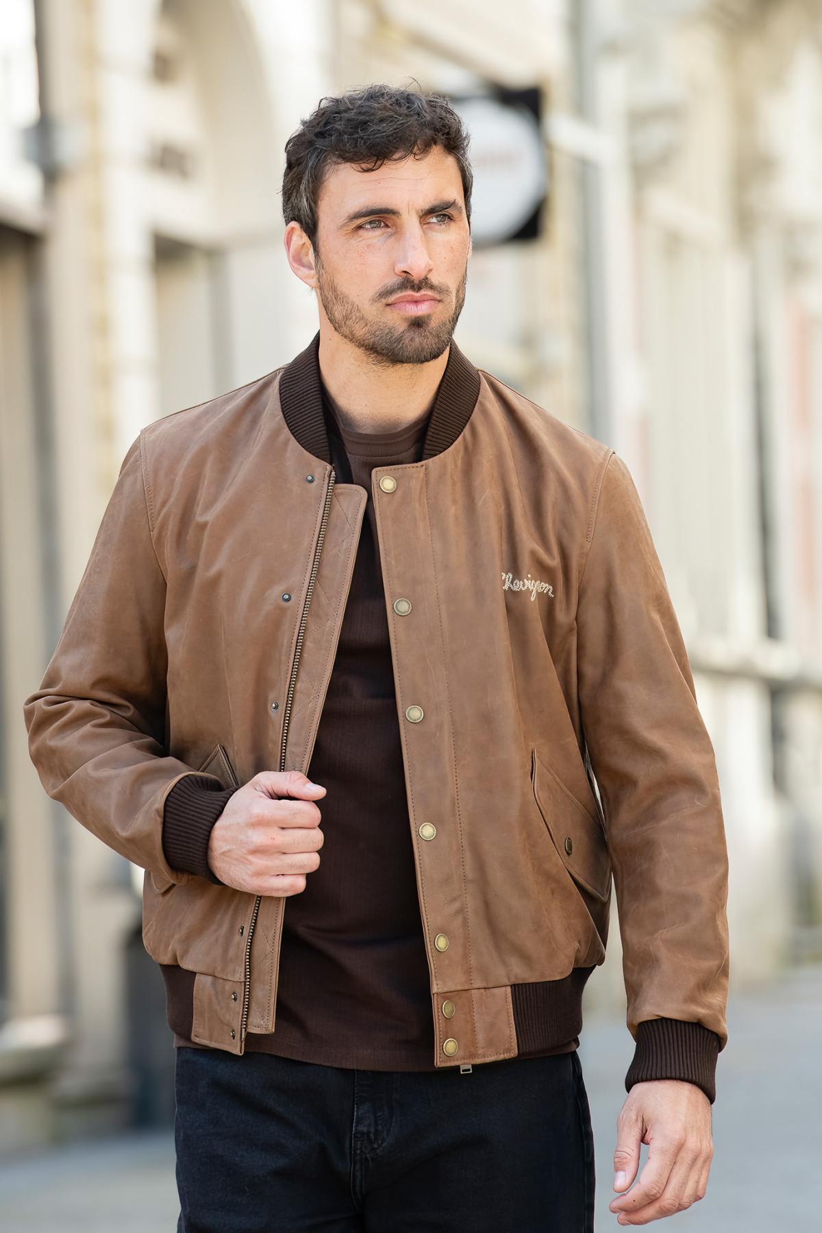 Giacche Uomo Chevignon DALLAS CARAMEL — vista 1