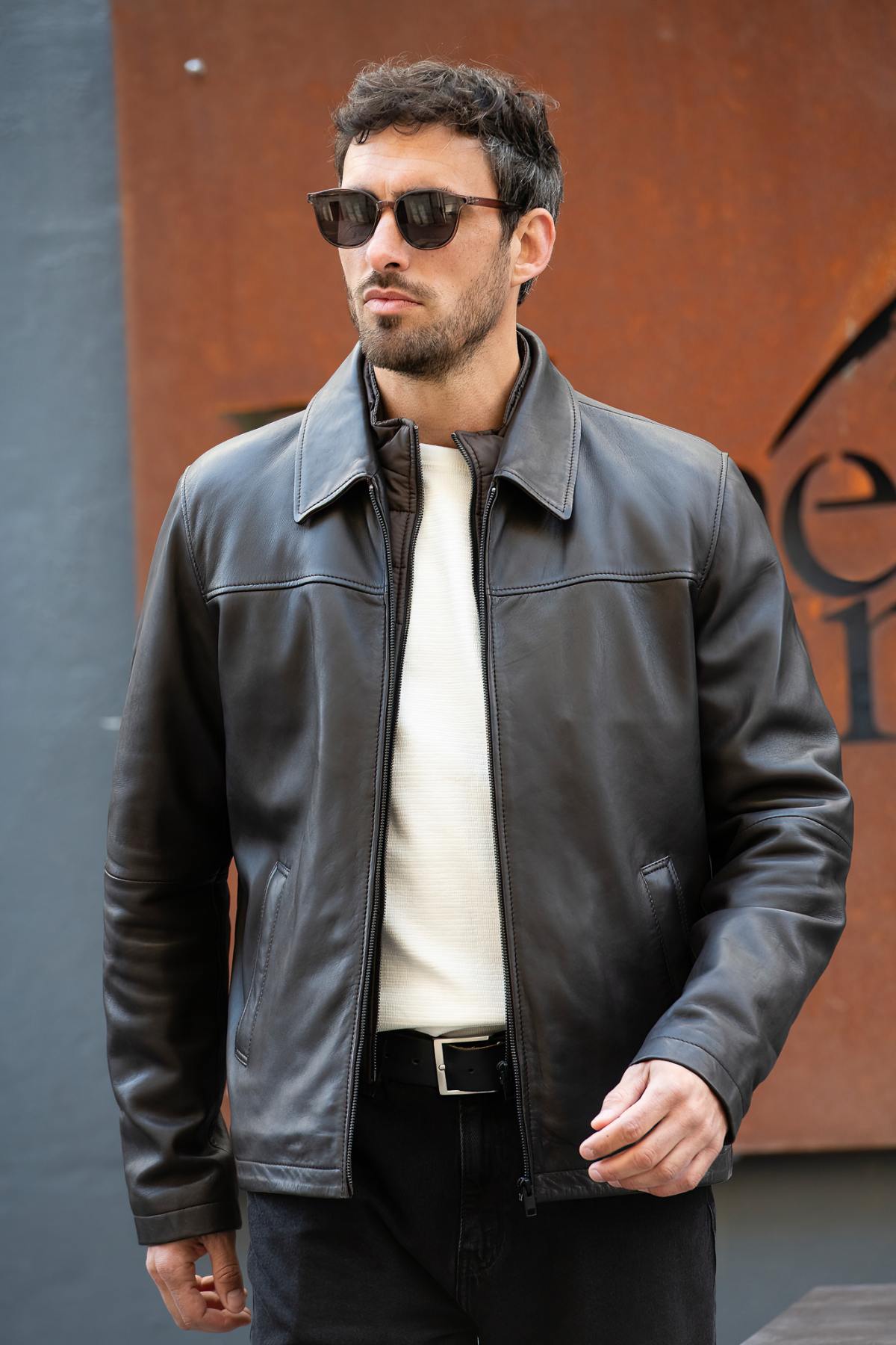 Herren Jacke Cityzen ODENSE BROWN — Ansicht 5