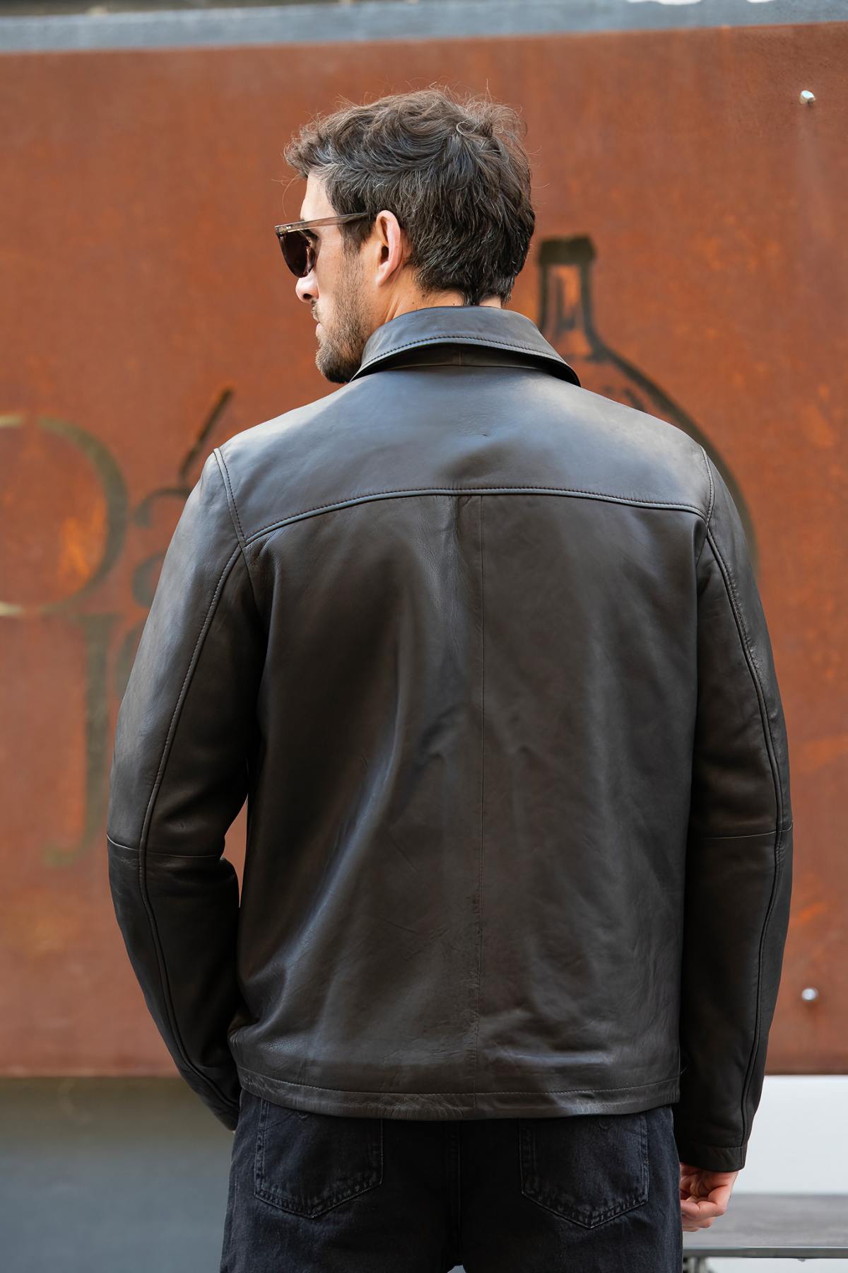 Herren Jacke Cityzen ODENSE BROWN — Ansicht 3
