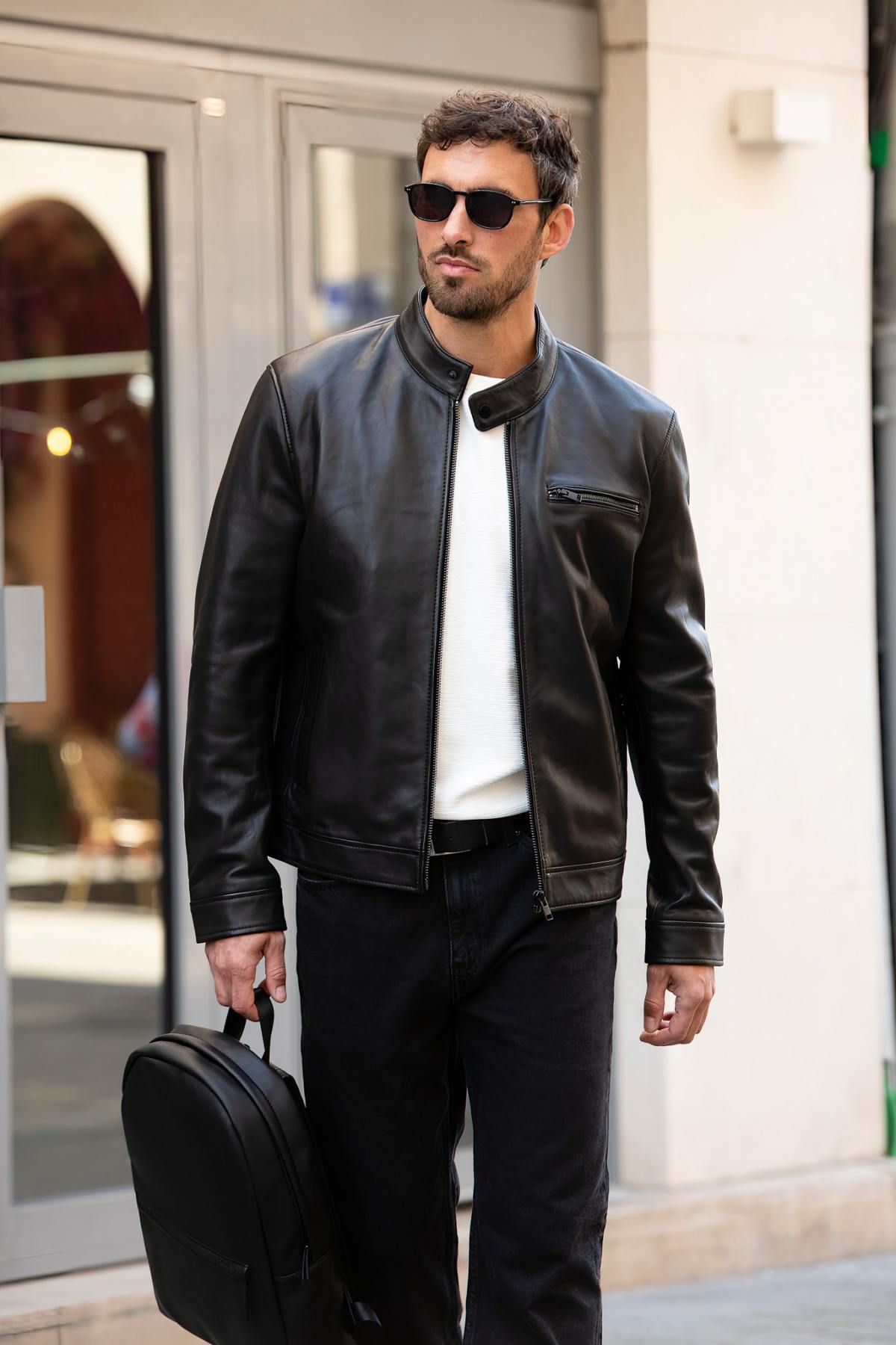 Giacche Uomo Cityzen STUTTGART BLACK — vista 2