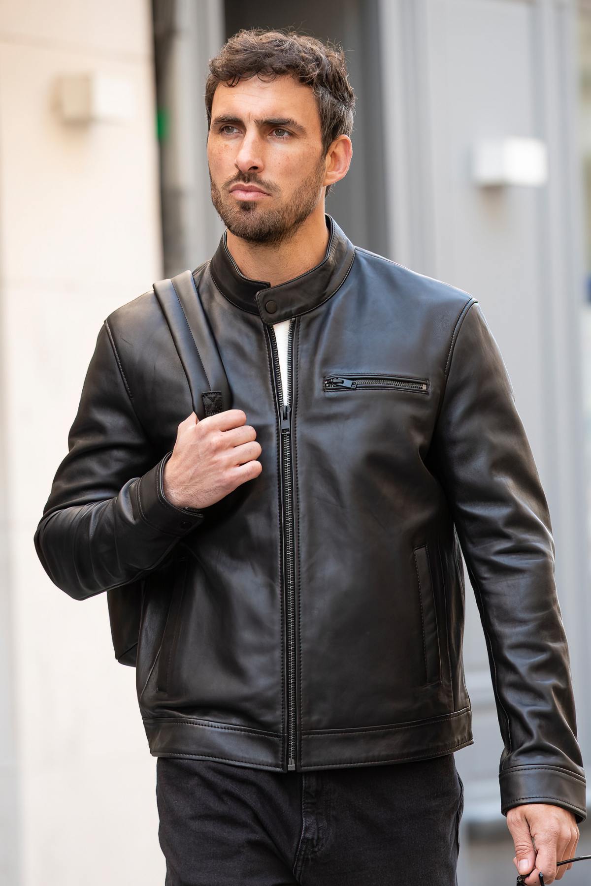 Giacche Uomo Cityzen STUTTGART BLACK — vista 5