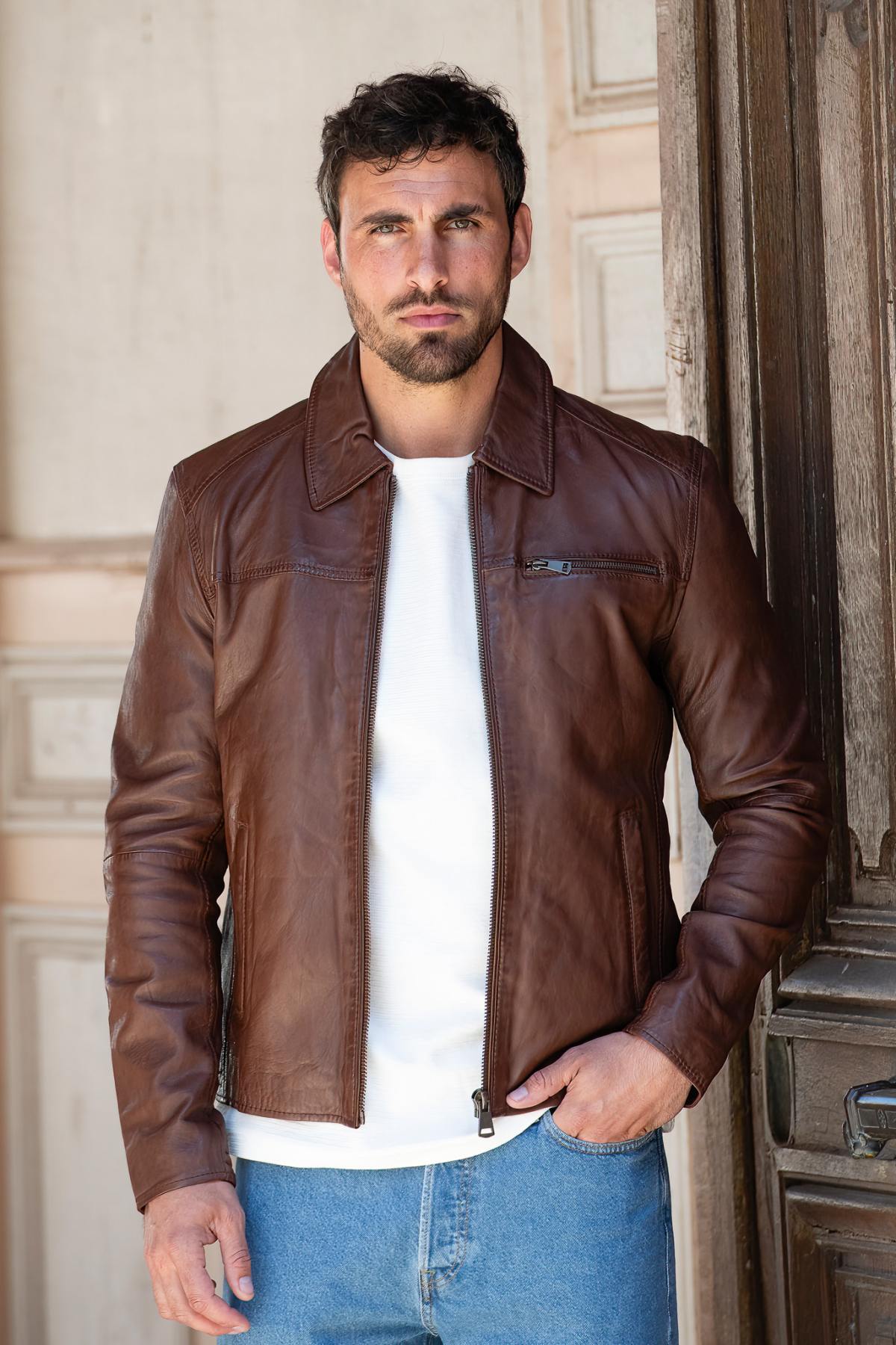 Herren Jacke Cityzen RICHMOND BROWN — Ansicht 3