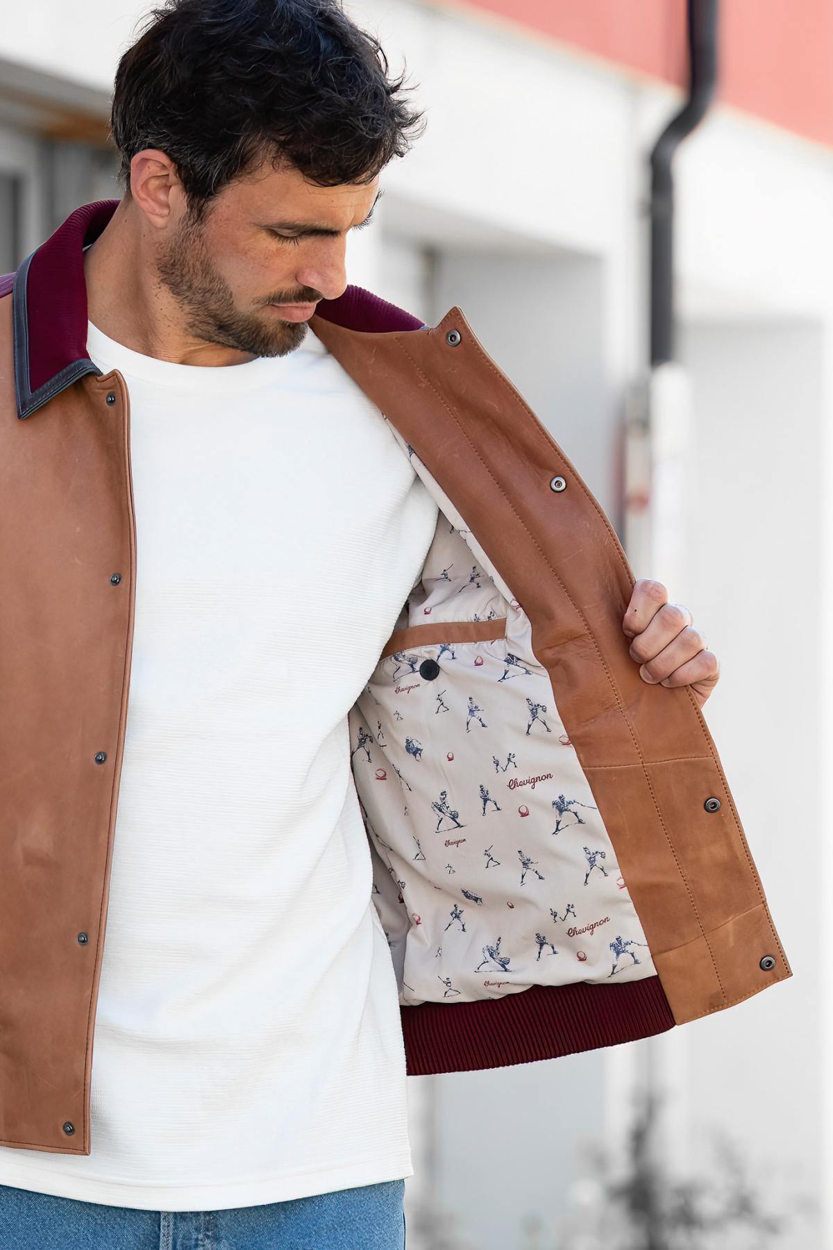 Blouson Homme Chevignon DEAREST BEIGE — vue 4
