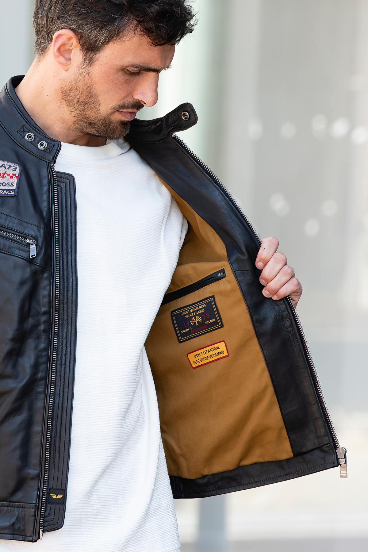 Blouson Homme Daytona CLINCH SHEEP CANYON BLACK — vue 5