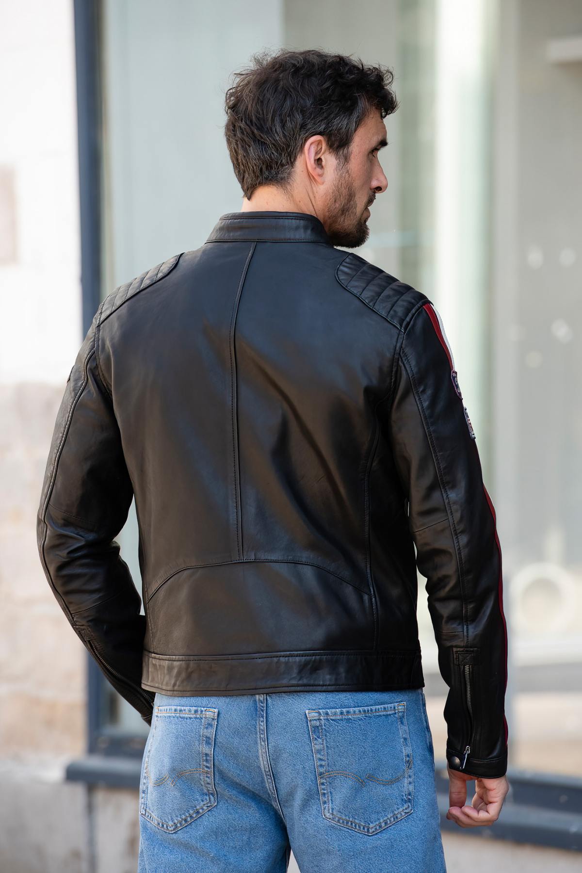 Blouson Homme Daytona CLINCH SHEEP CANYON BLACK — vue 2