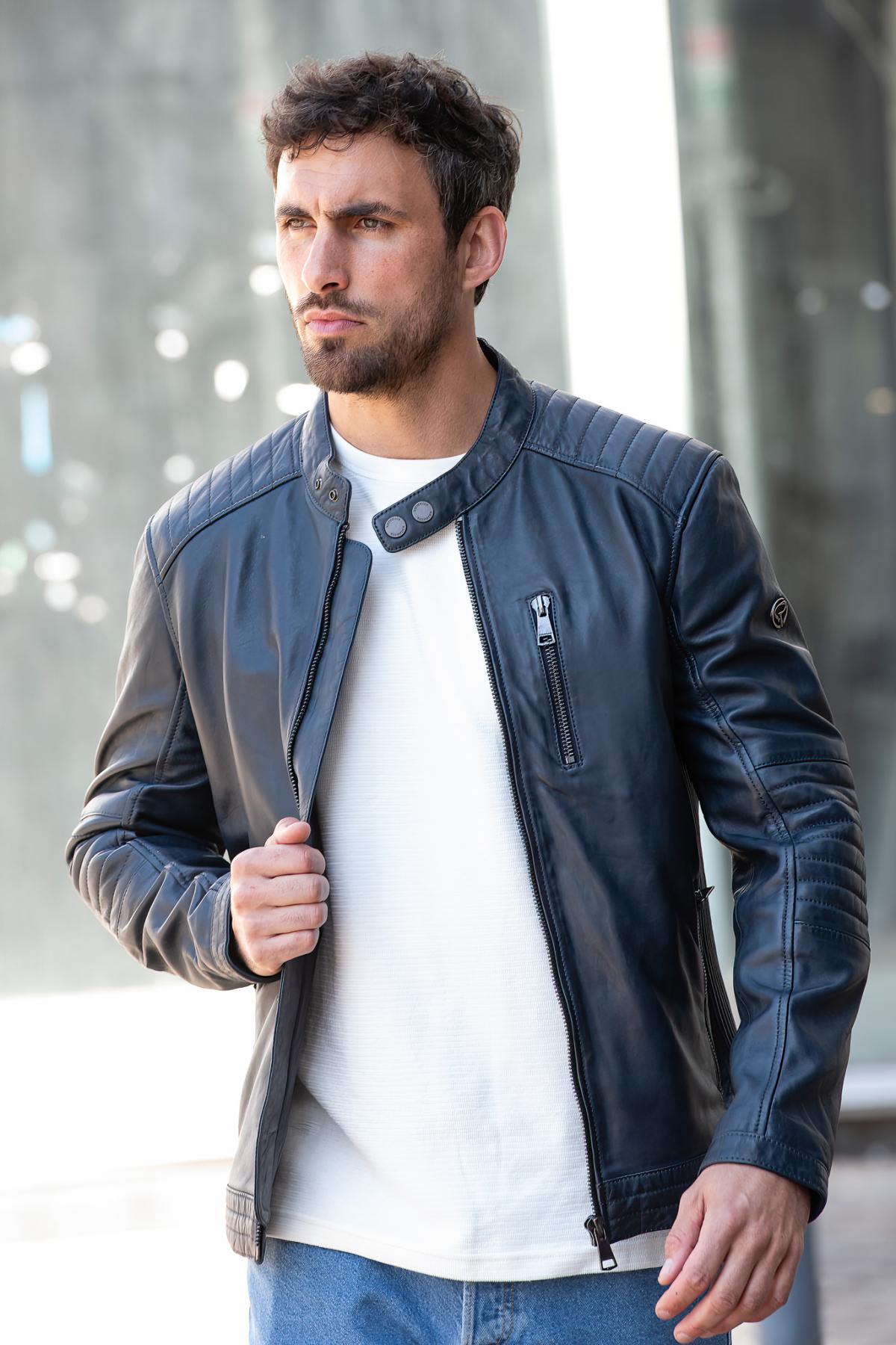 Herren Jacke Redskins FORMULA STONE OCEAN BLUE — Ansicht 5