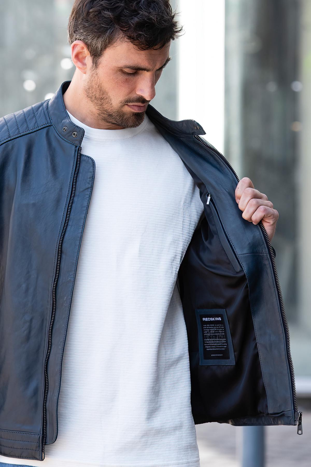 Herren Jacke Redskins FORMULA STONE OCEAN BLUE — Ansicht 6
