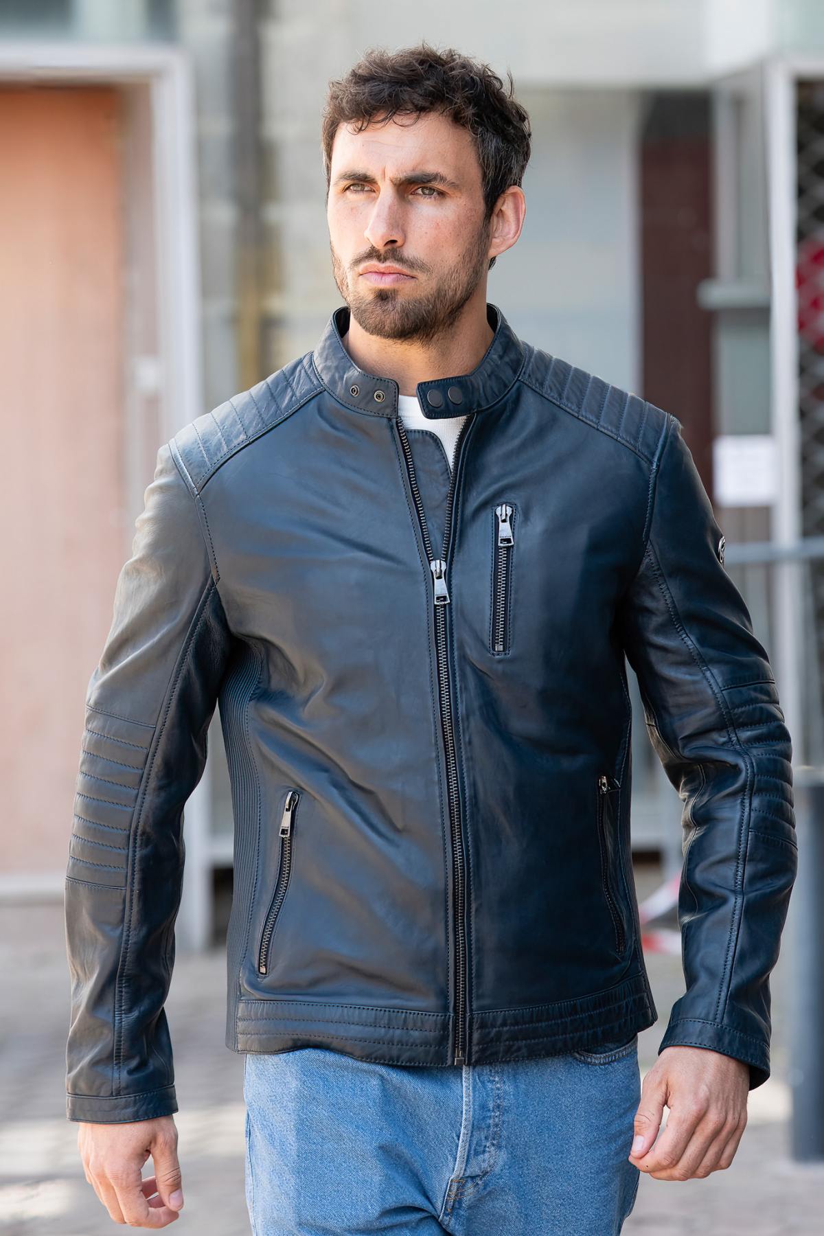 Herren Jacke Redskins FORMULA STONE OCEAN BLUE — Ansicht 1