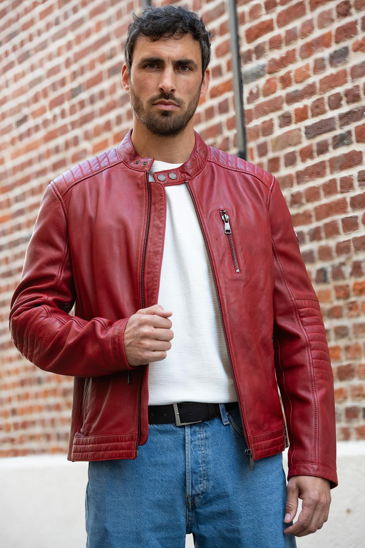 Chaqueta Hombre Redskins FORMULA STONE RED — vista 1
