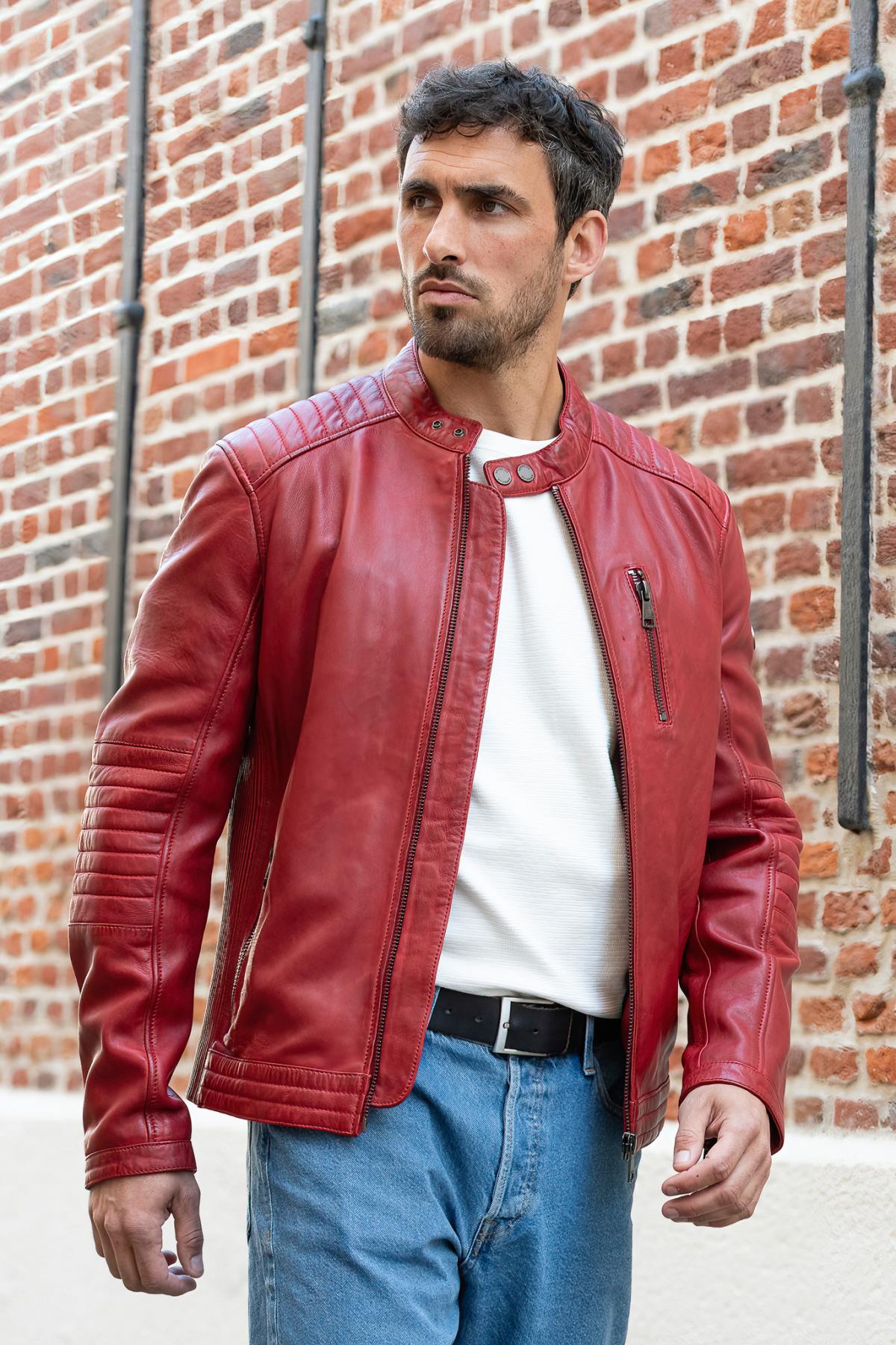 Chaqueta Hombre Redskins FORMULA STONE RED — vista 6