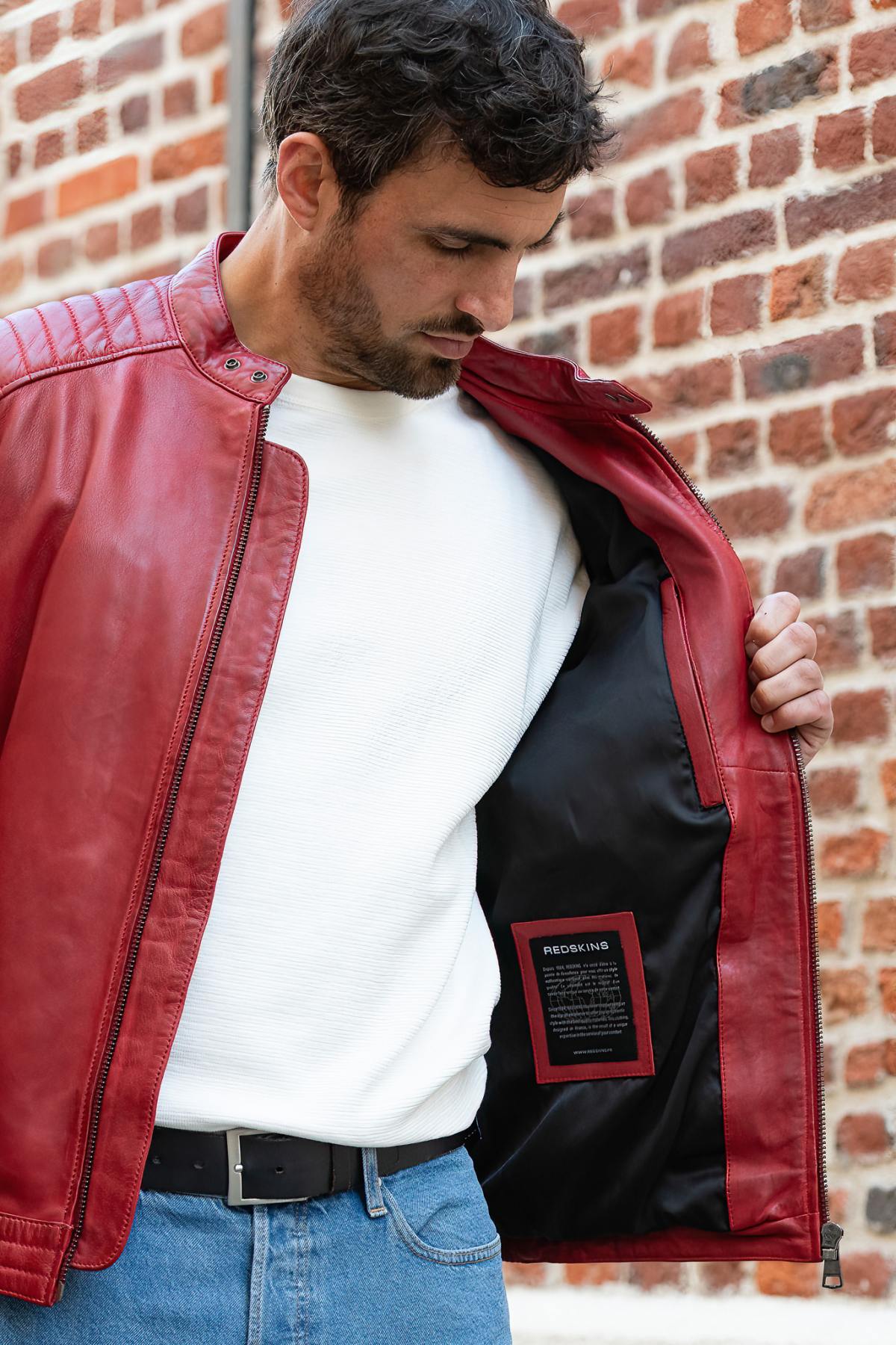 Chaqueta Hombre Redskins FORMULA STONE RED — vista 7