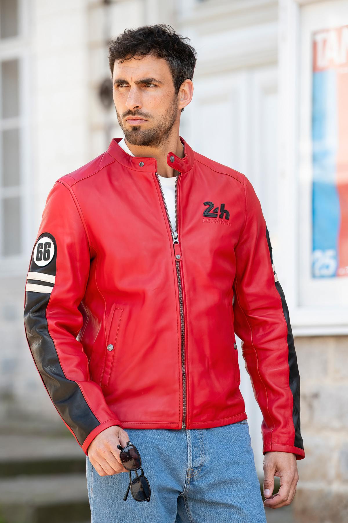 Chaqueta Hombre Steve Mcqueen COLIN RED PEPPER — vista 4
