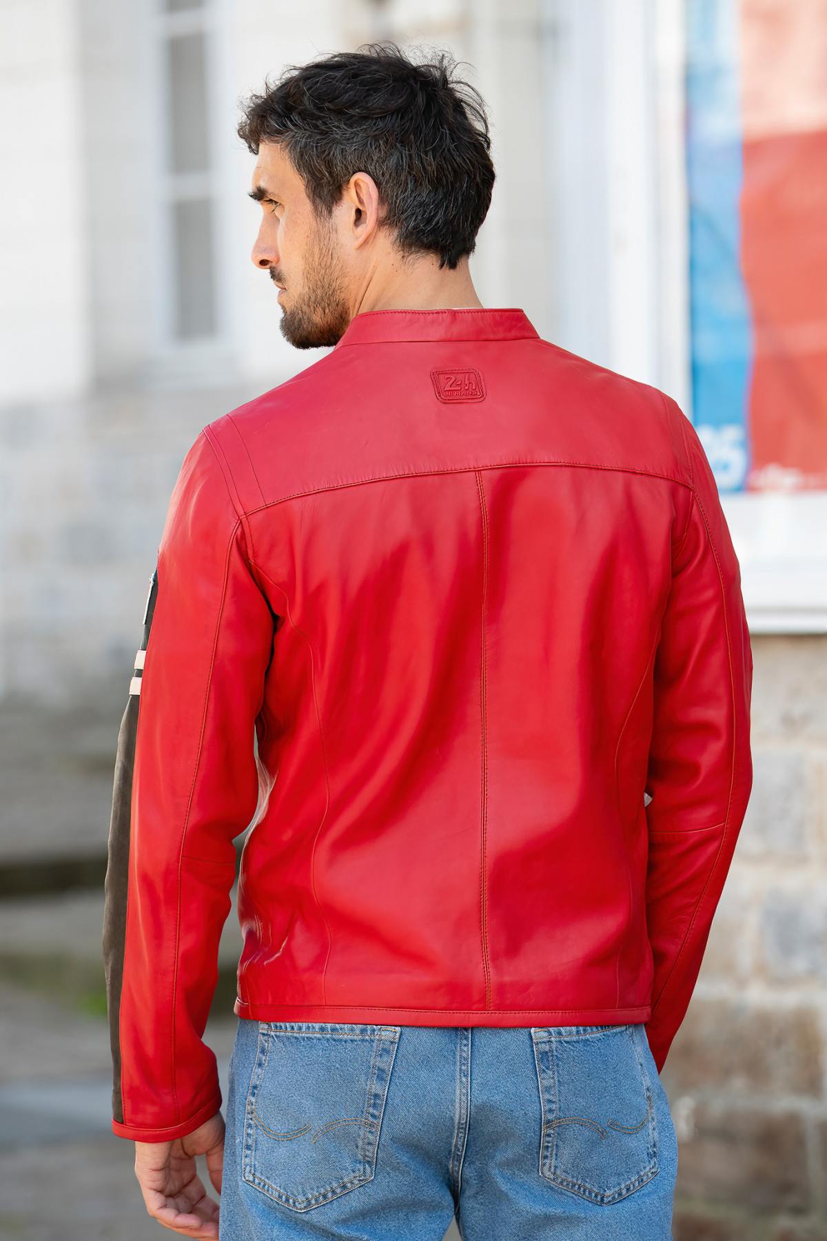 Chaqueta Hombre Steve Mcqueen COLIN RED PEPPER — vista 3