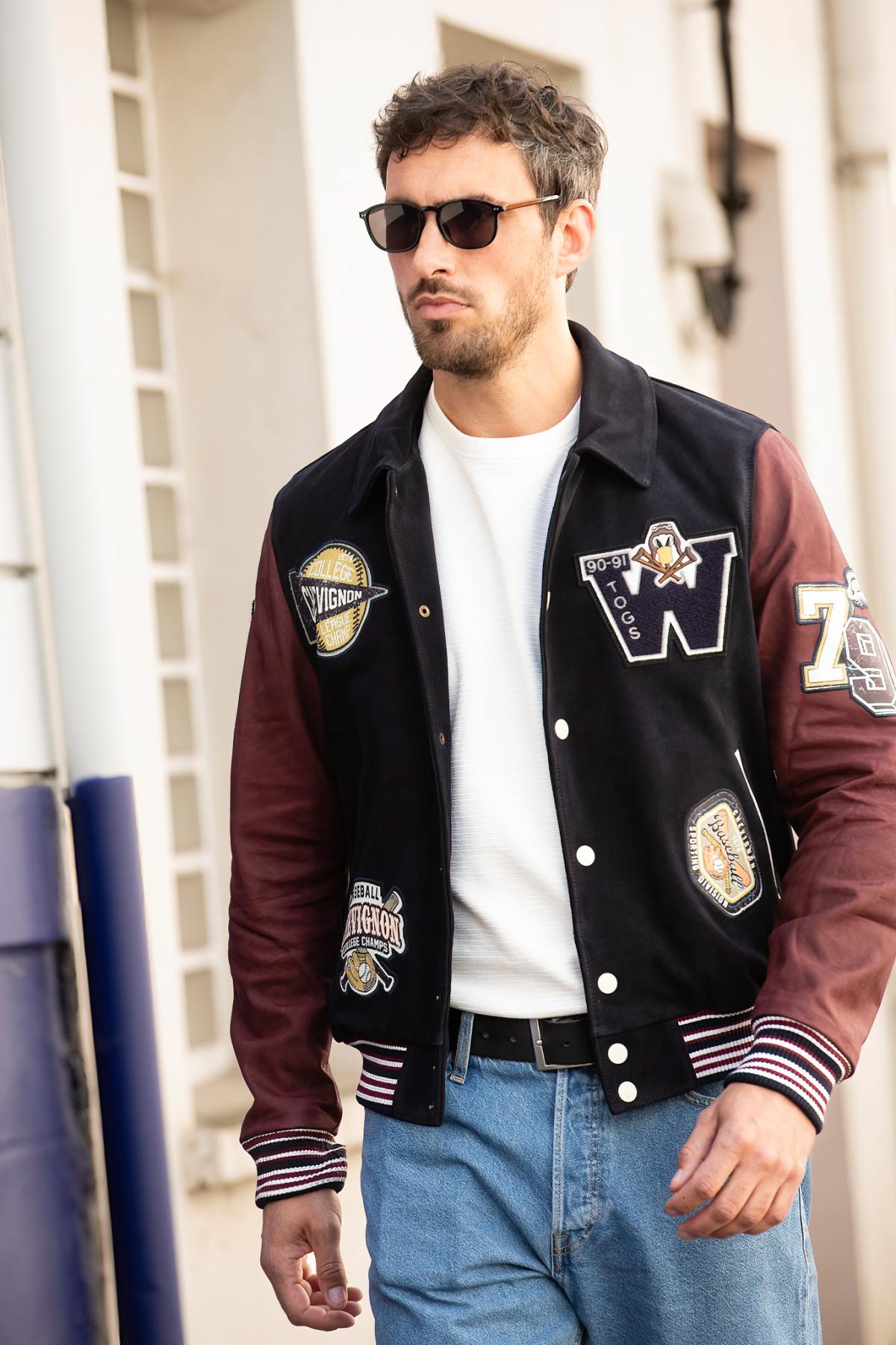 Herren Jacke Chevignon DON MULTICOLORE — Ansicht 1