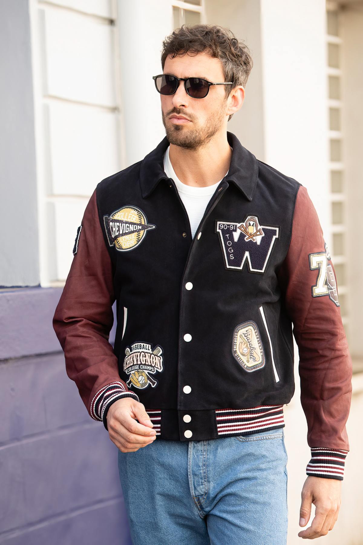 Herren Jacke Chevignon DON MULTICOLORE — Ansicht 3
