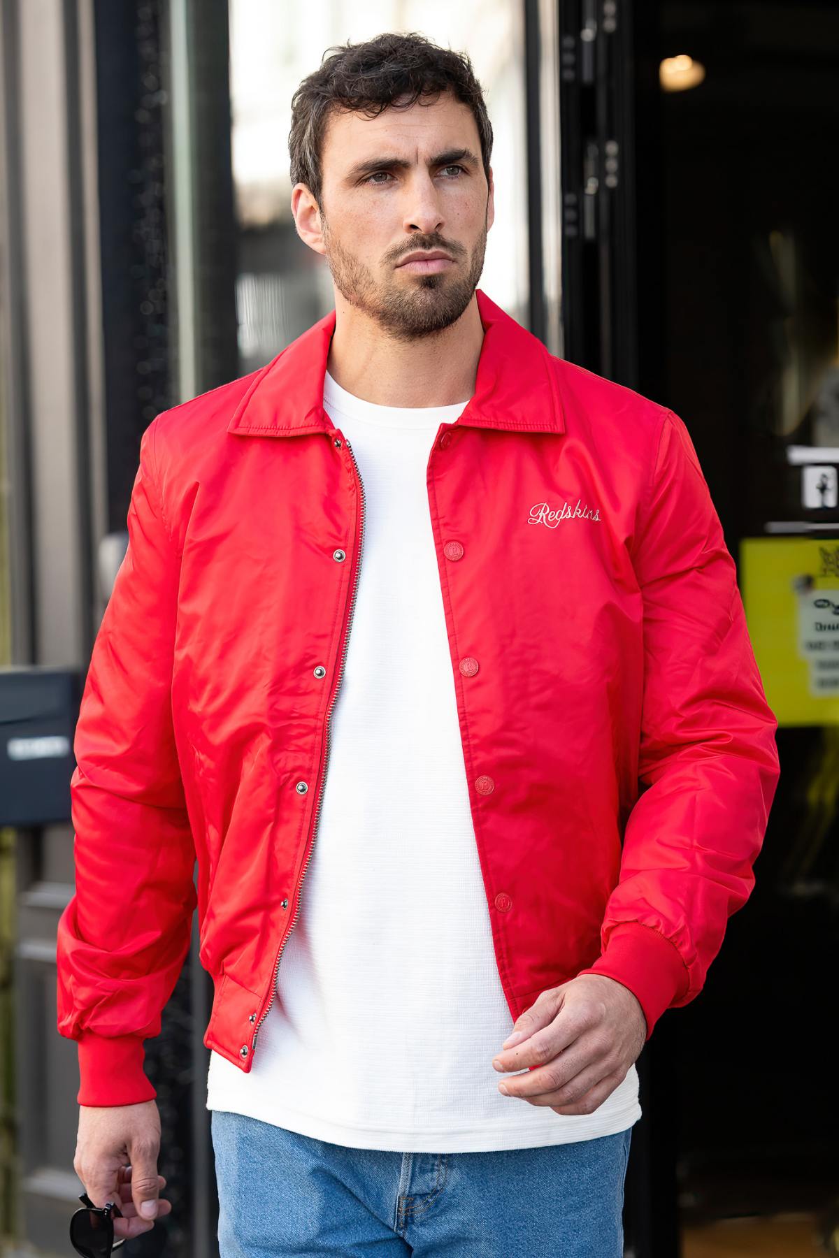 Herren Jacke Redskins DRAGON FIGHTER RED — Ansicht 5