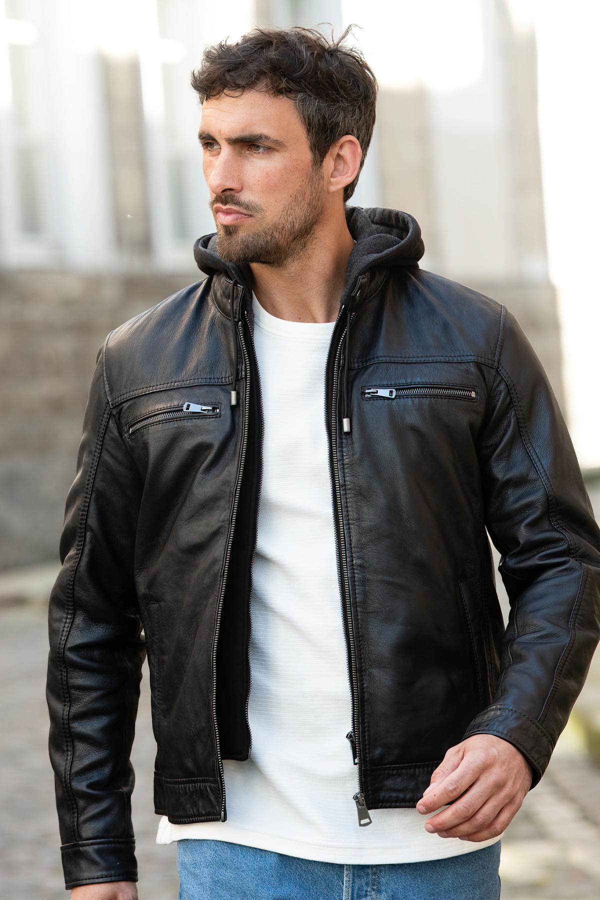 Giacche Uomo Cityzen PHILADELPHIA 3 BLACK — vista 1