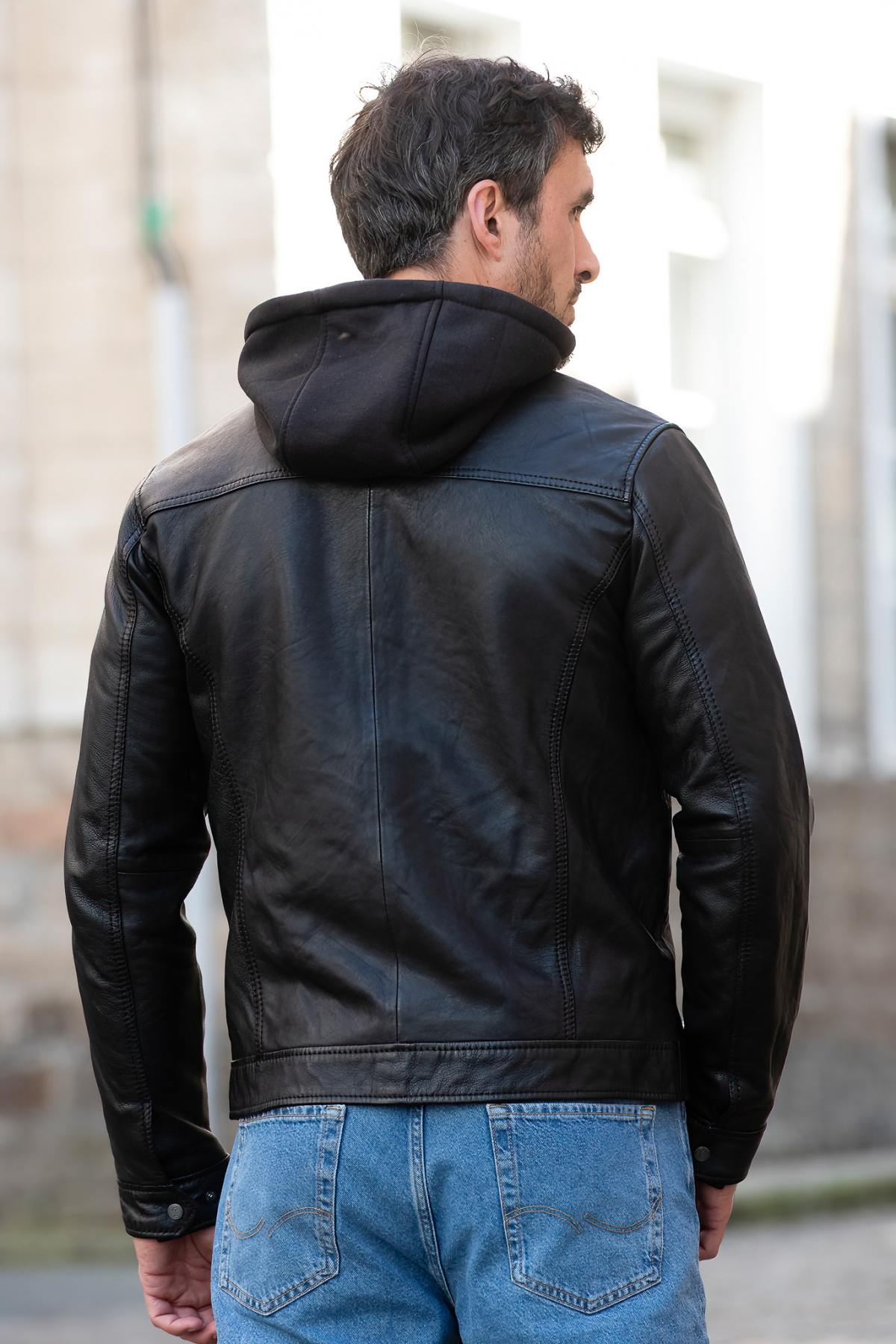 Giacche Uomo Cityzen PHILADELPHIA 3 BLACK — vista 3