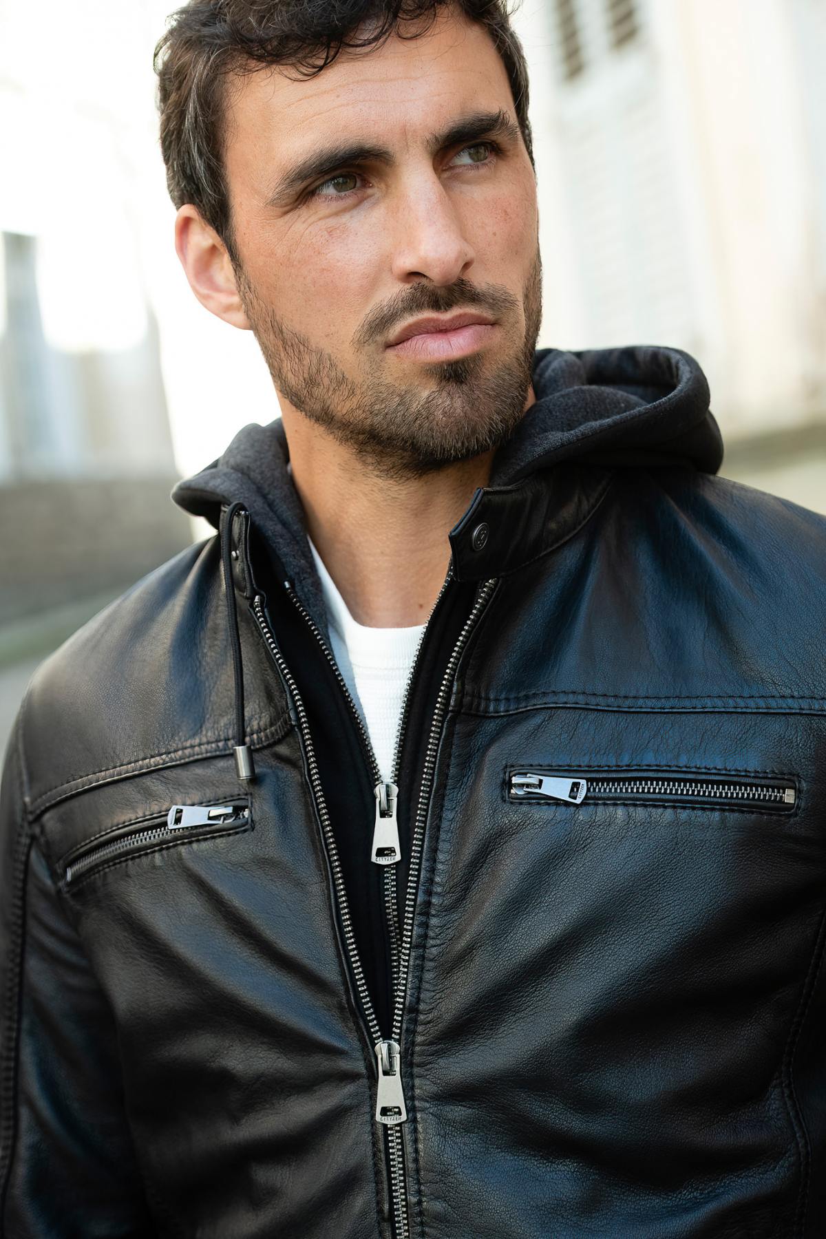 Giacche Uomo Cityzen PHILADELPHIA 3 BLACK — vista 4
