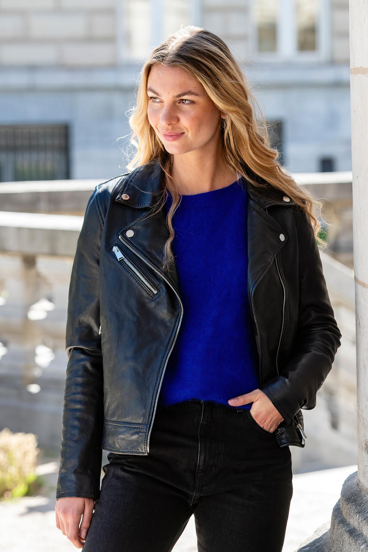 Damen Jacke Cityzen LOUISIANE BLACK — Ansicht 1