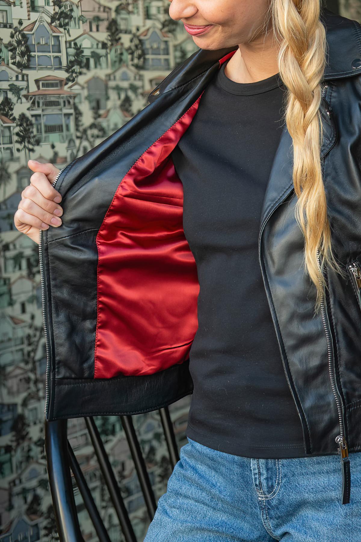 Damen Jacke Serge Pariente LISE BLACK — Ansicht 6