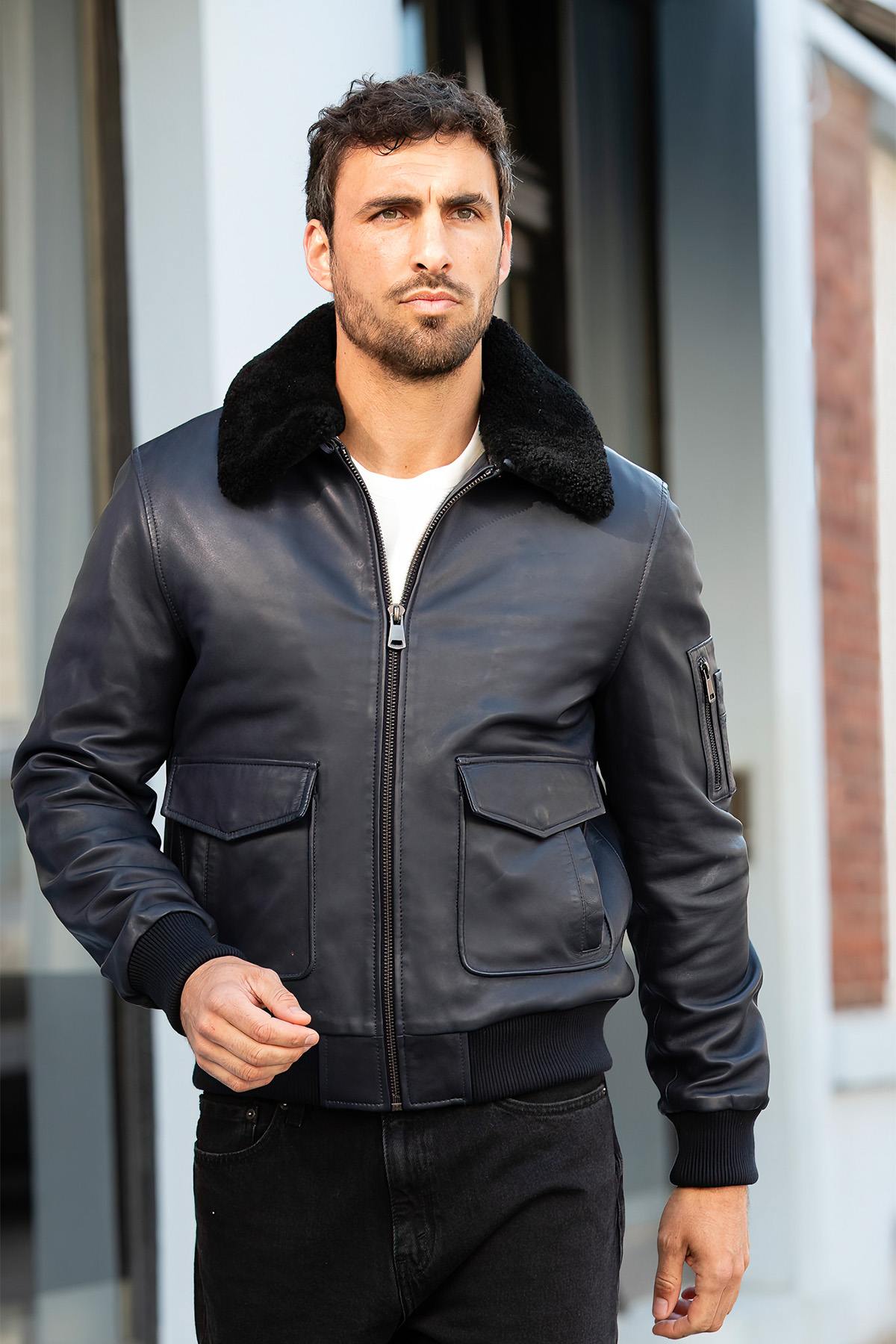 Herren Jacke Cityzen CAPE TOWN NAVY — Ansicht 6