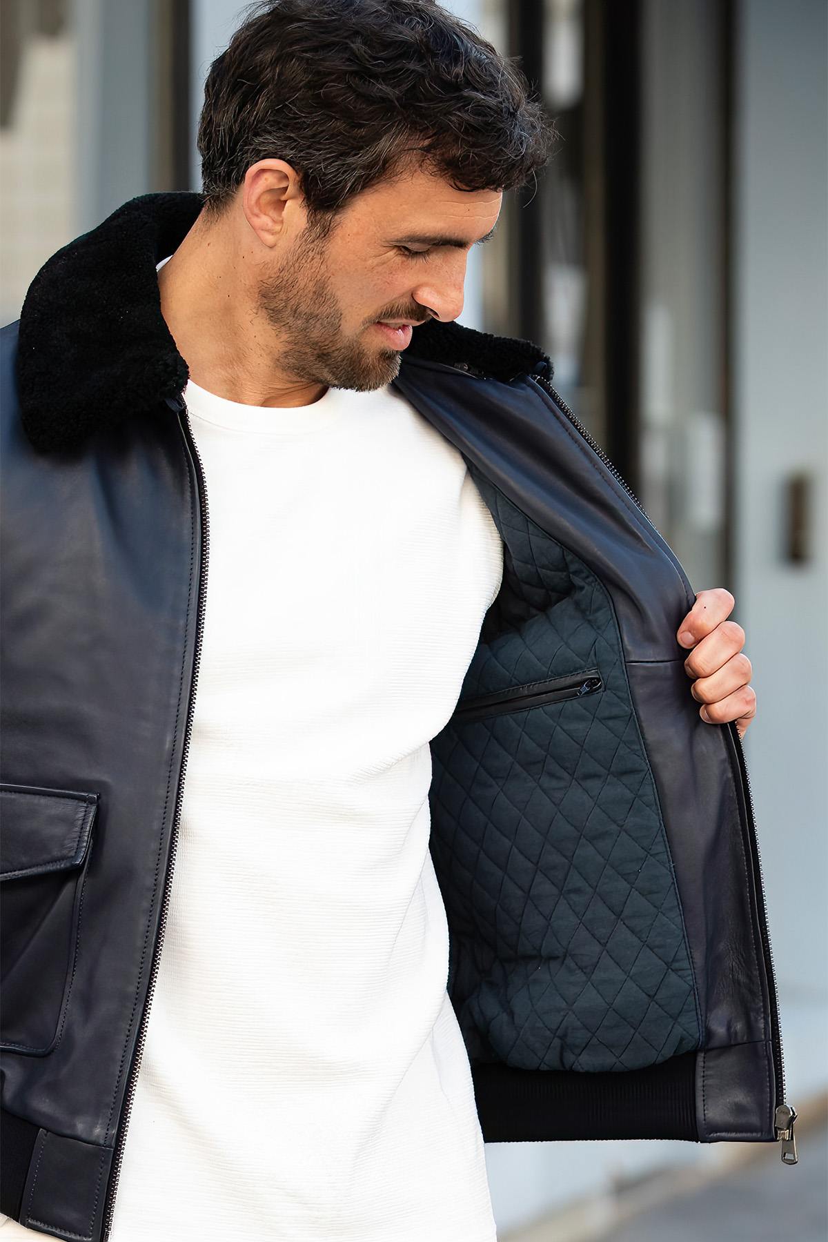 Herren Jacke Cityzen CAPE TOWN NAVY — Ansicht 7