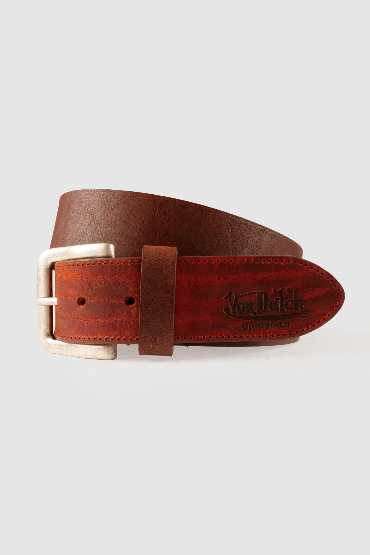 Cintura Uomo Von Dutch CEINTURE VD ORSON BROWN — vista 1